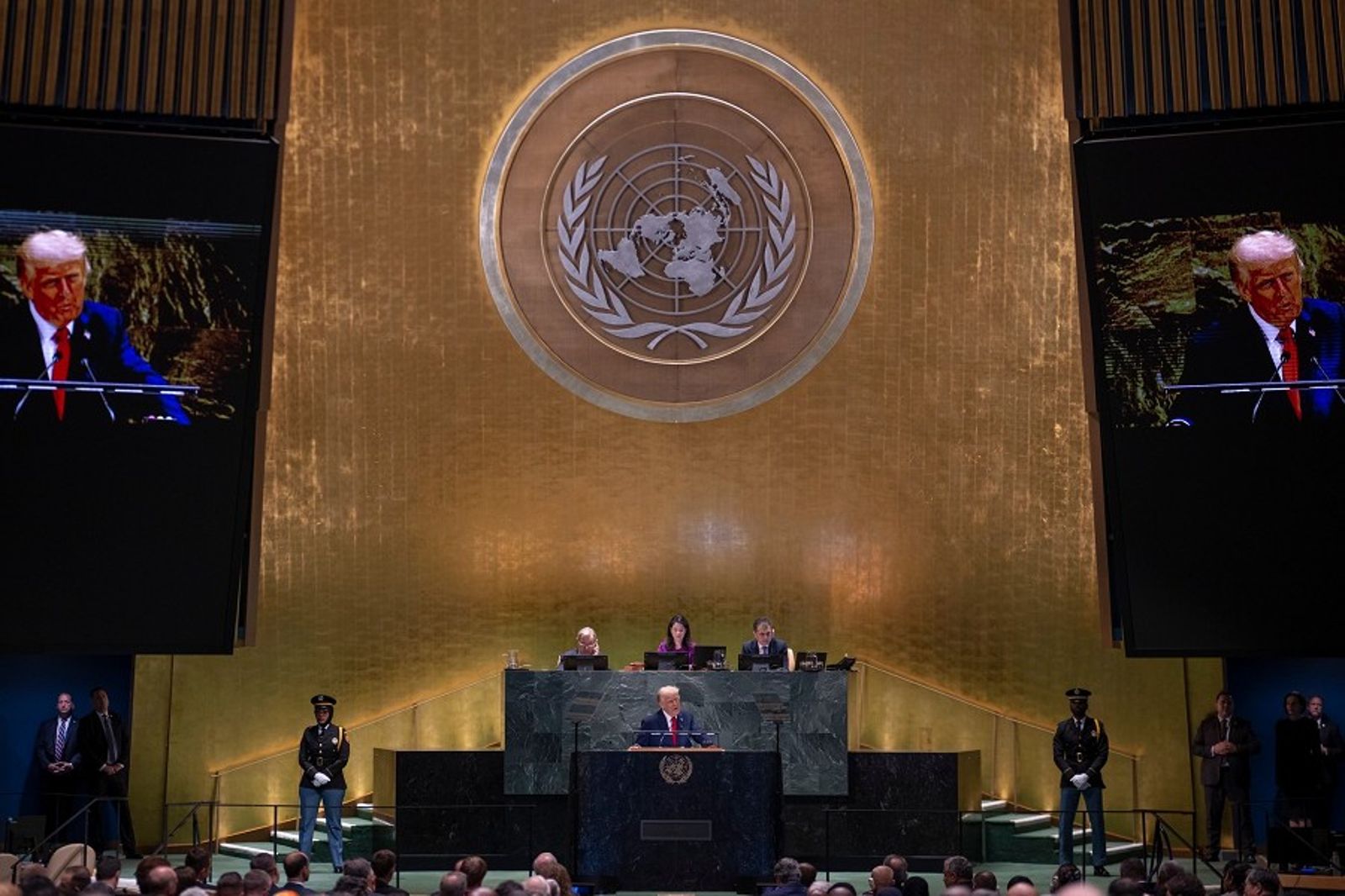 41J肉聲／川普厲害了！聯合國大會變身「機關槍掃射」　中印俄歐德英全罵遍