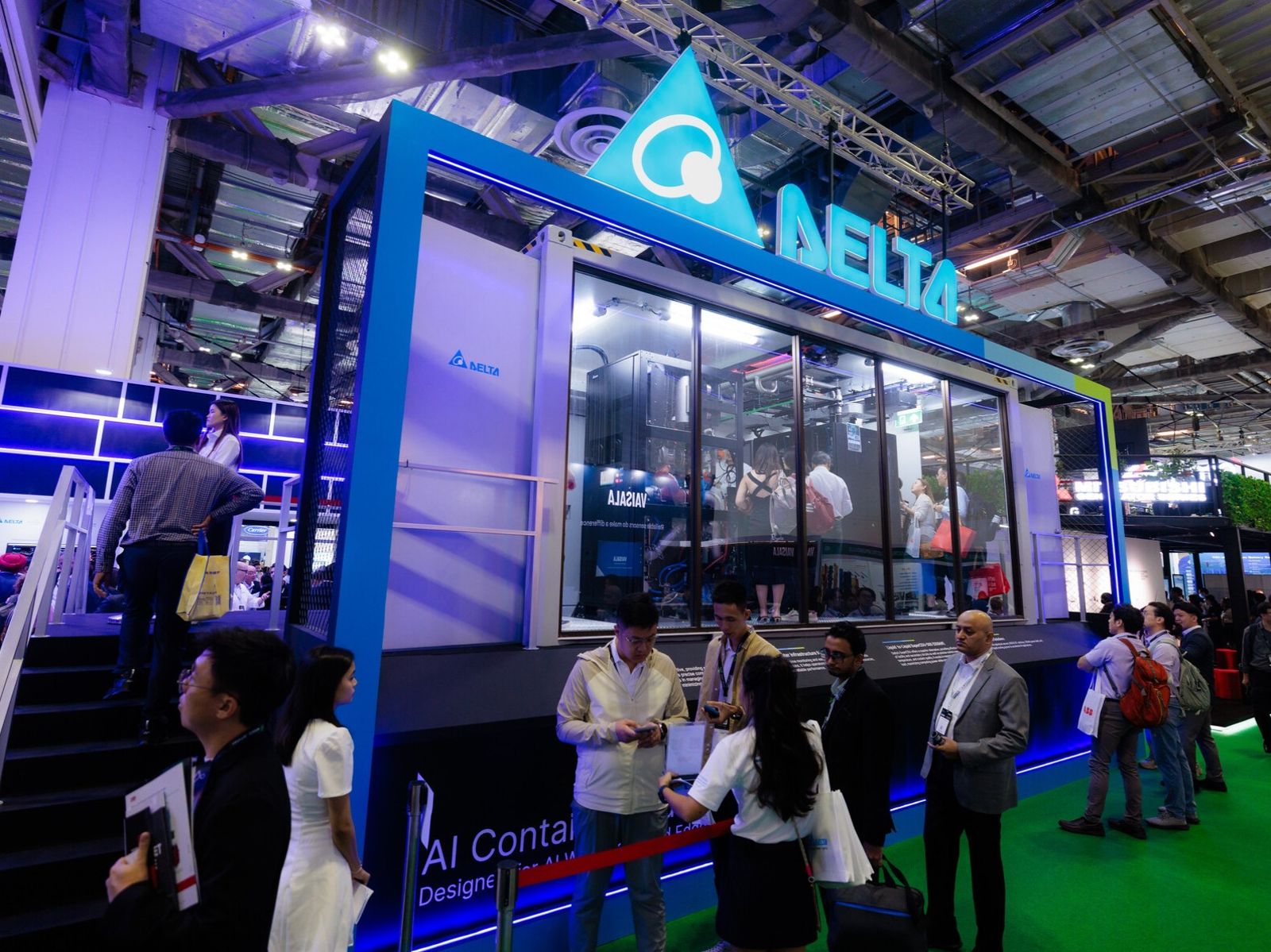 兆豐萬全平衡基金的成分股中,台積電、台達電(圖示)是其權重股;債券則是以中央政府公債為主。圖/台達電