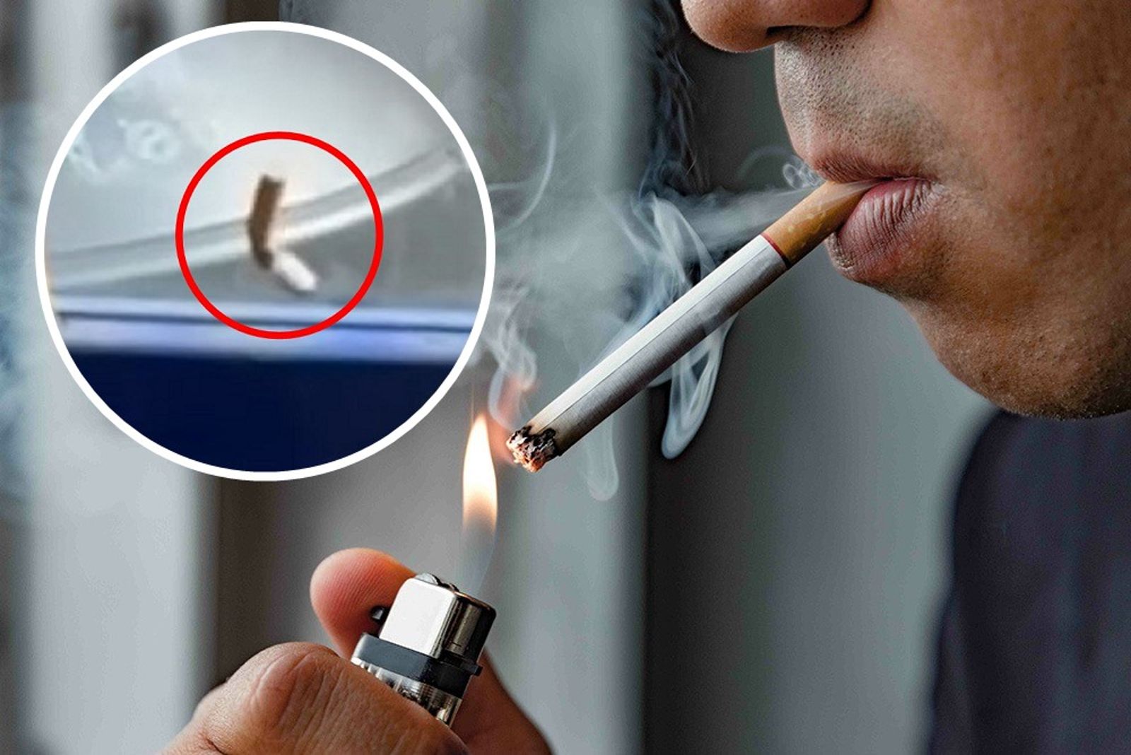 七月半到了!菸蒂在半空中轉轉轉 超靈異