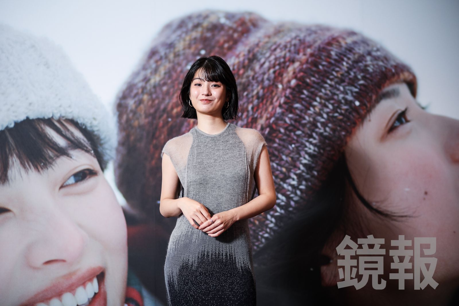 蒔田彩珠透露自己的偶像是安海瑟薇。攝影鄒保祥