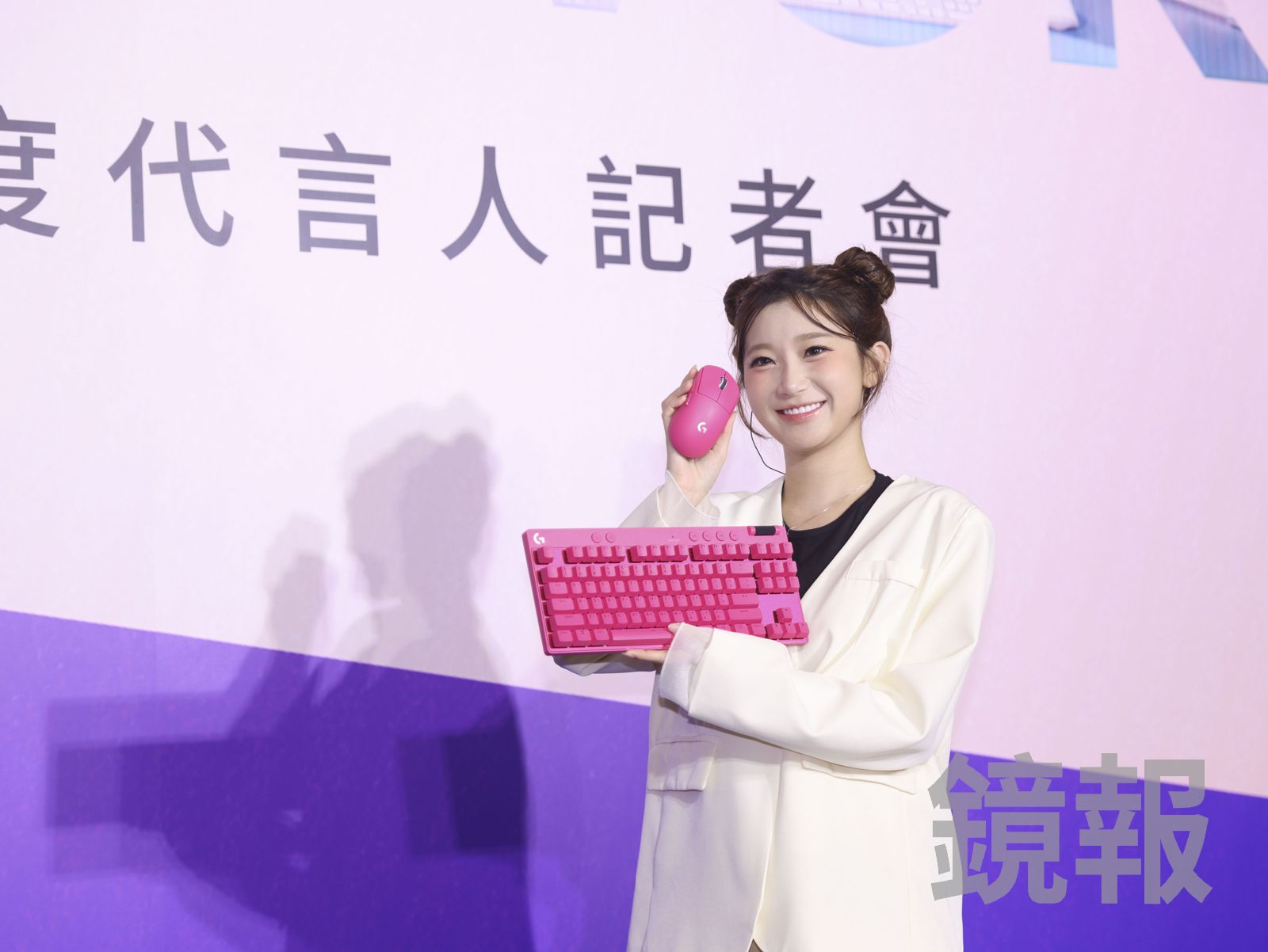 李珠珢私下喜歡打遊戲。劉耀匀拍攝