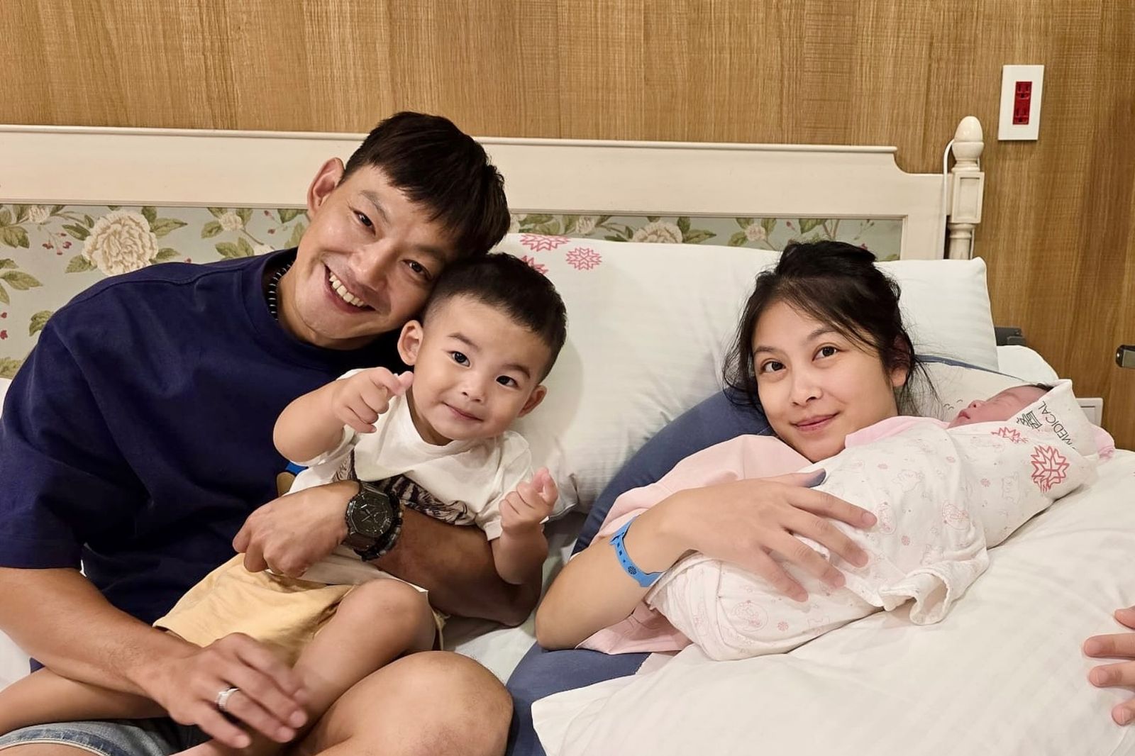 快訊／卓君澤生了！威廉升格二寶爸　檸檬妹妹提早報到