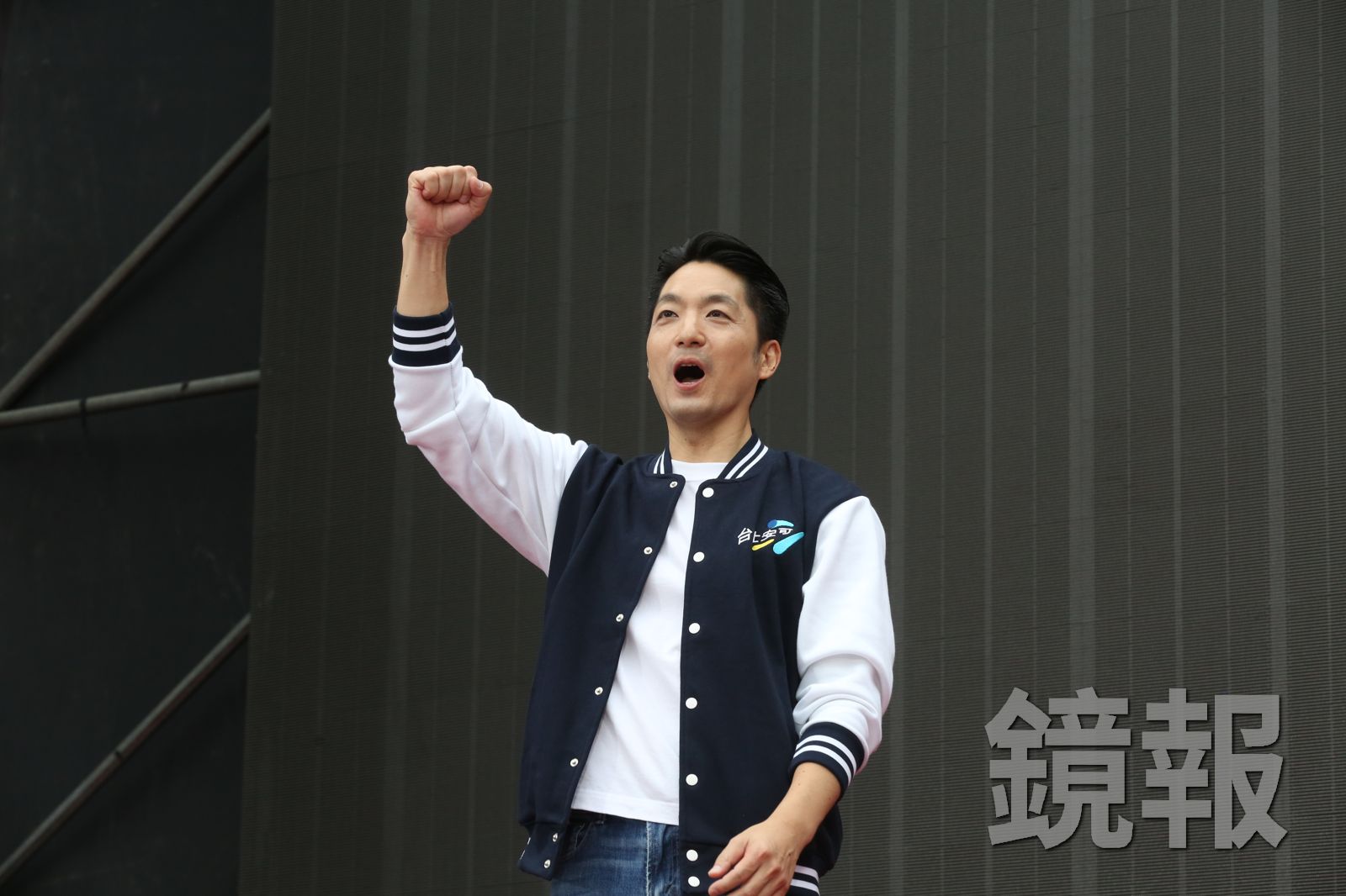 台北市長蔣萬安近日競選活動屢陷抄襲爭議。圖/董孟航攝影