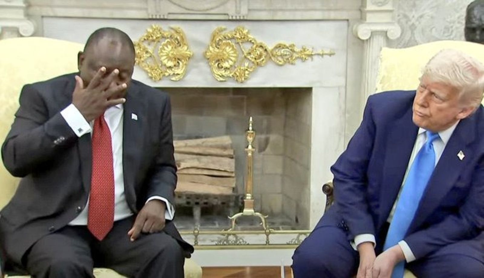 打壓台灣的南非　總統訪美慘遭川普公然「洗臉」超難堪