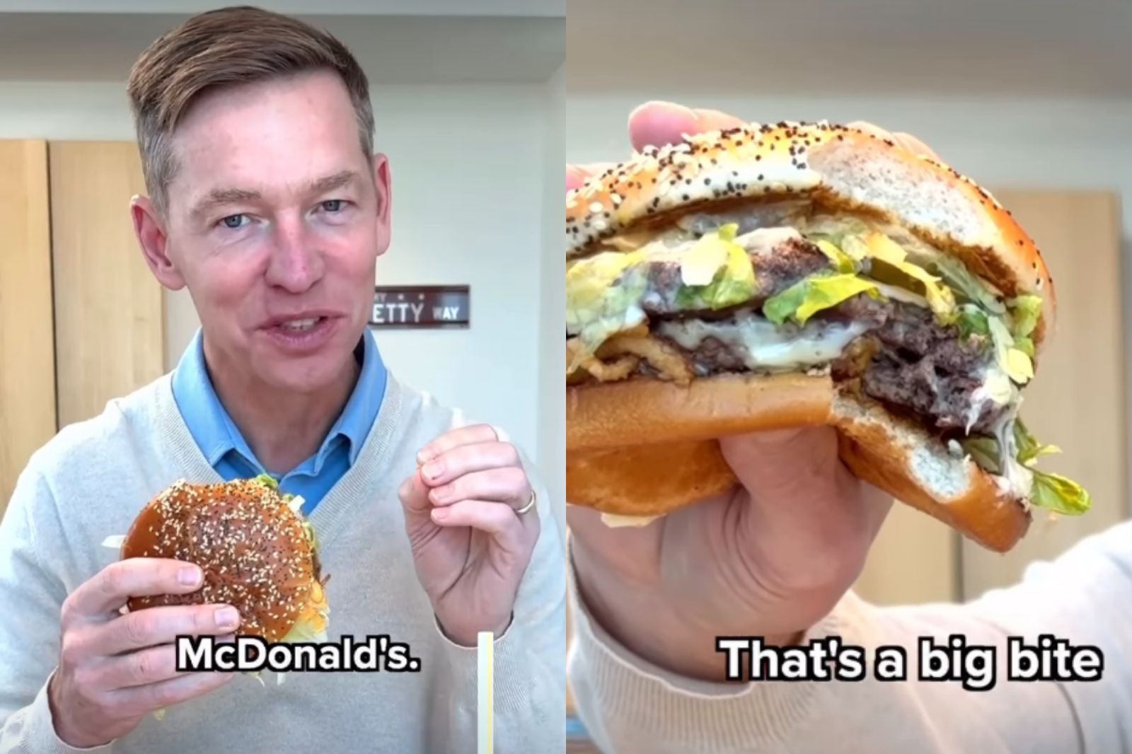 CEO親測限定「大拱門漢堡」尷尬爆棚：很有麥當勞特色　遭網酸像沒吃過一樣
