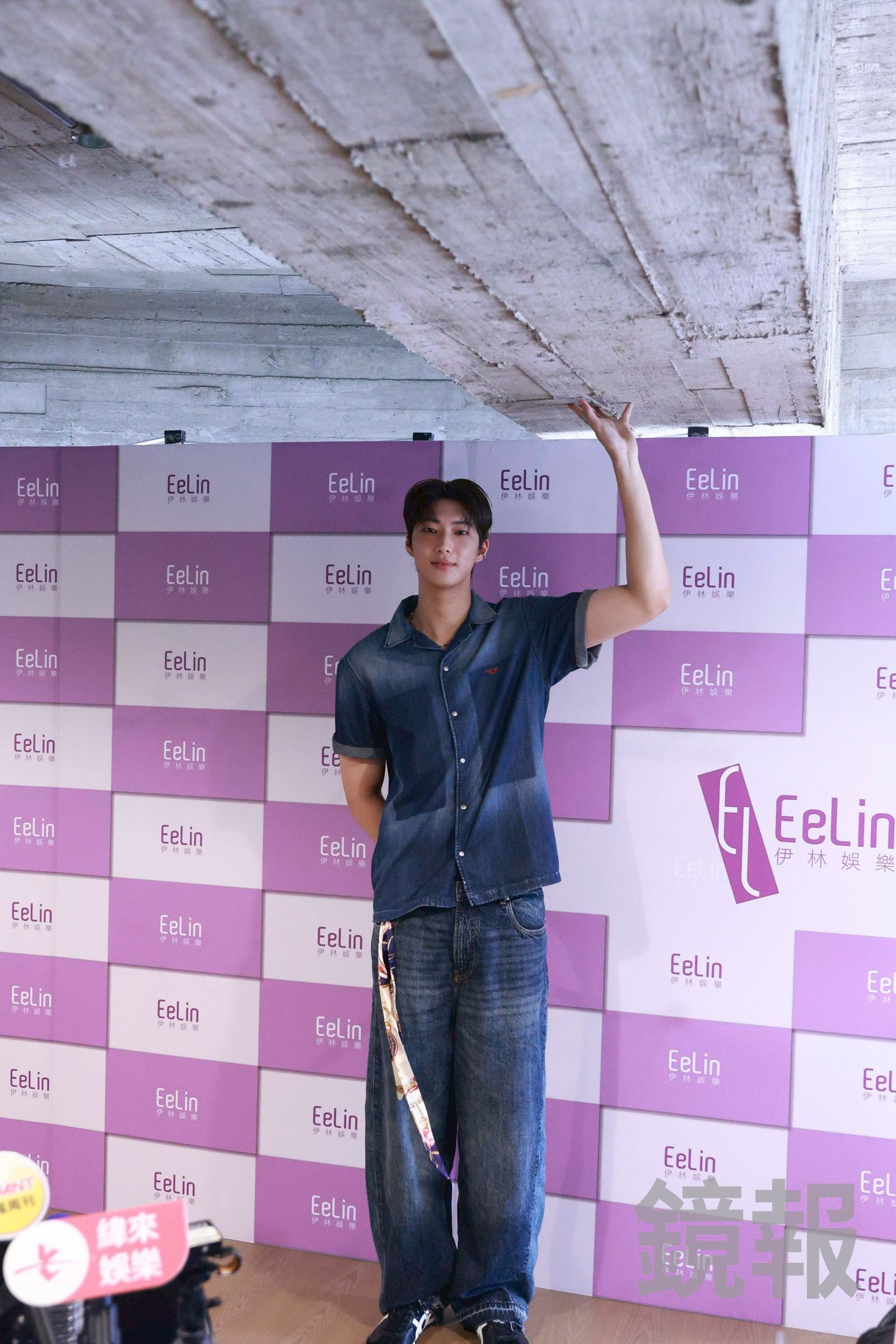 金雲坦言身高190公分不是優勢，試鏡角色常被拒絕。劉耀勻攝