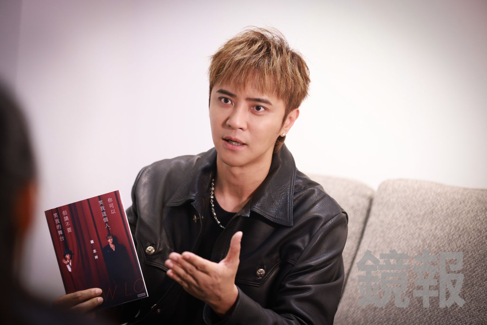 羅志祥心疼經紀人小霜的私生活遭受外界攻擊。劉耀勻攝