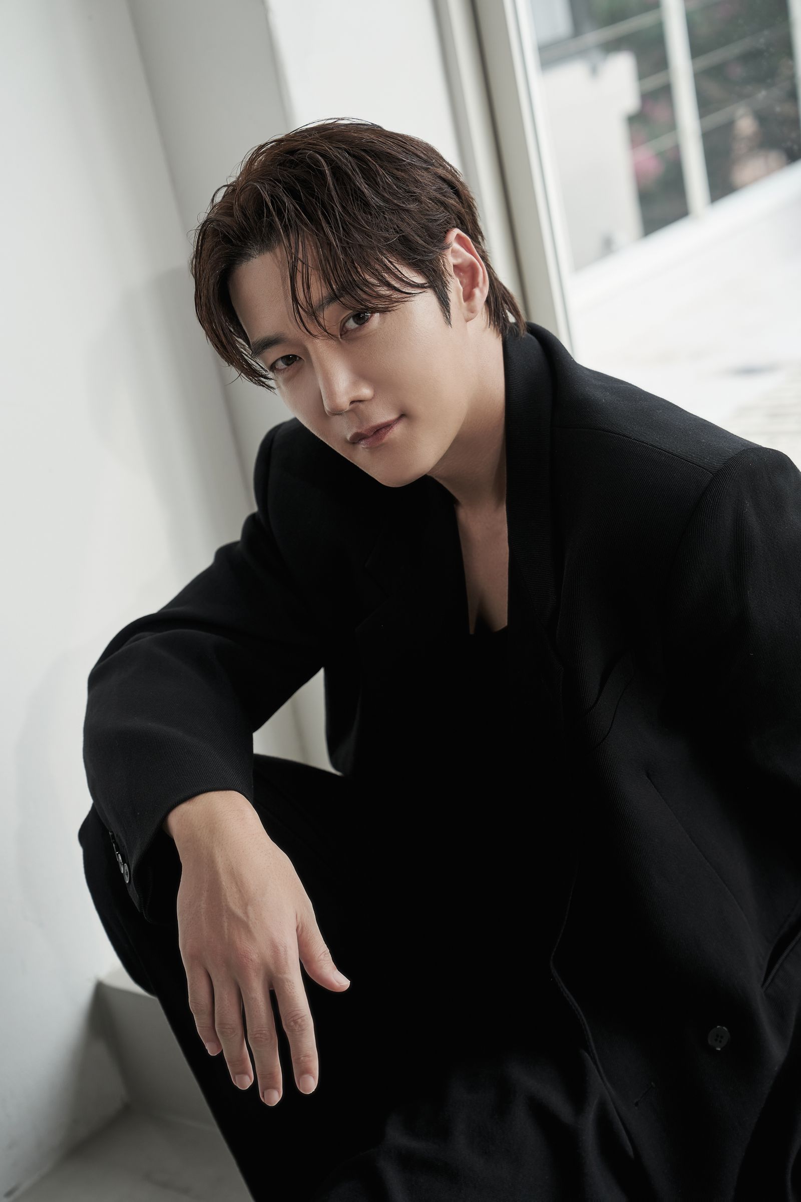 崔振赫聽說大腸麵線很有名。寬宏藝術提供