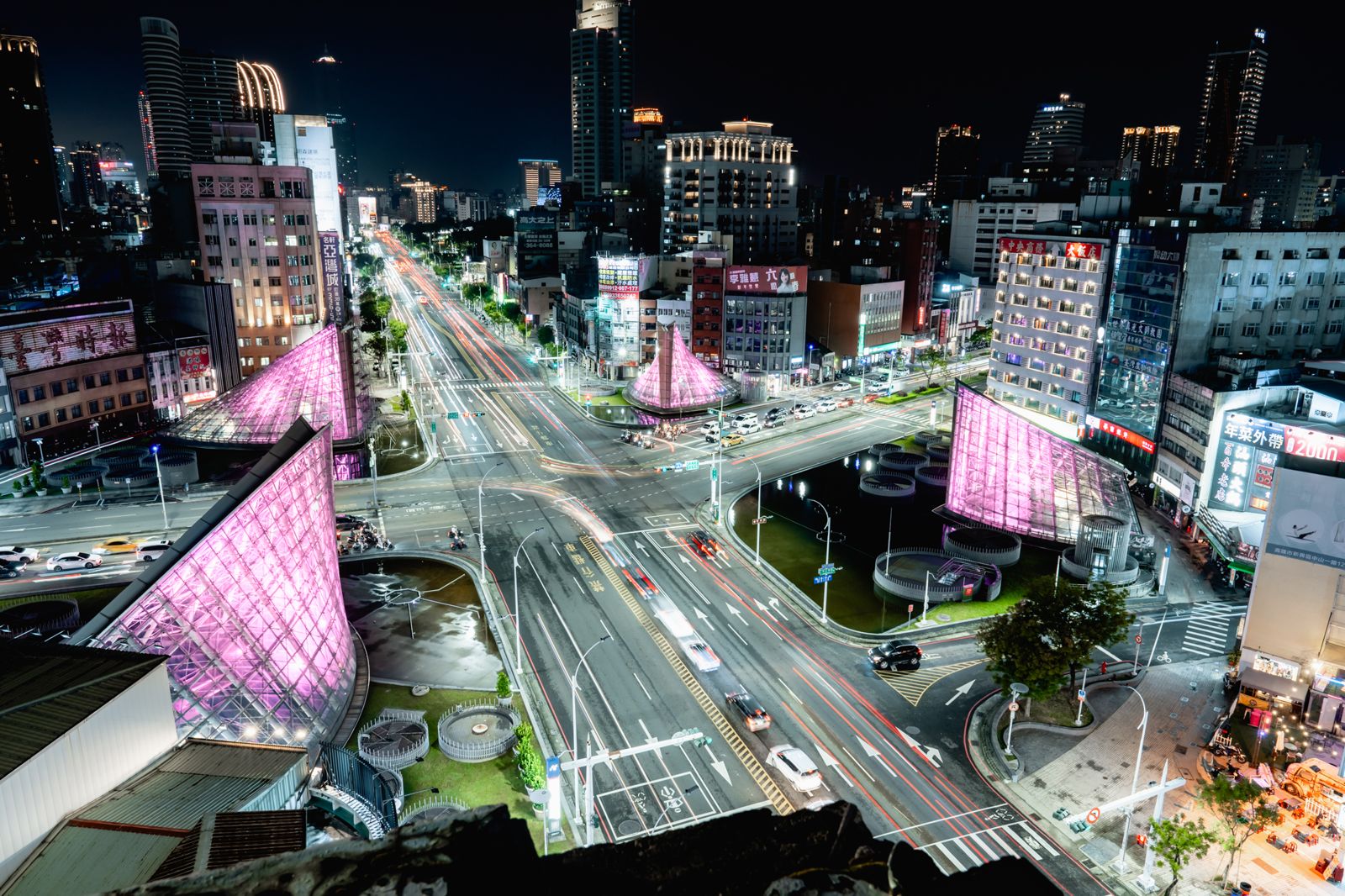 美麗島捷運站加入點燈活動。Live Nation Taiwan提供