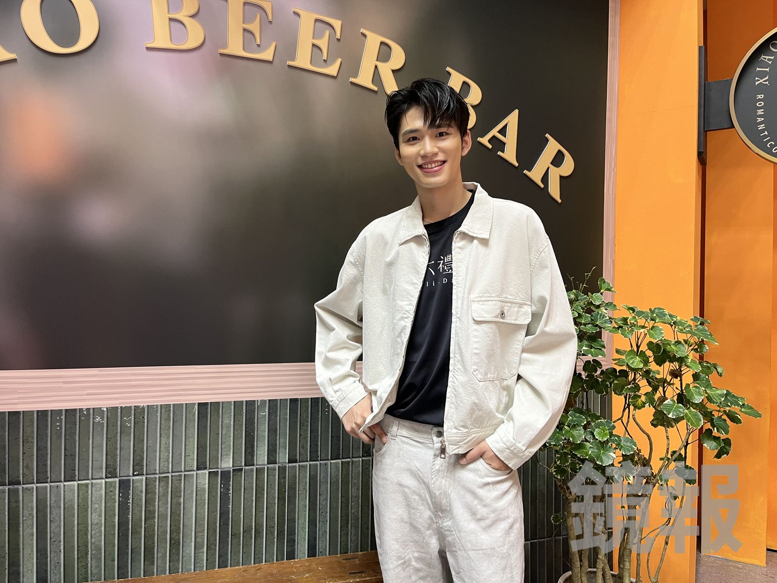 王品澔談到理想型,喜歡鄰家風格的中國女星趙露思。劉慧茹攝