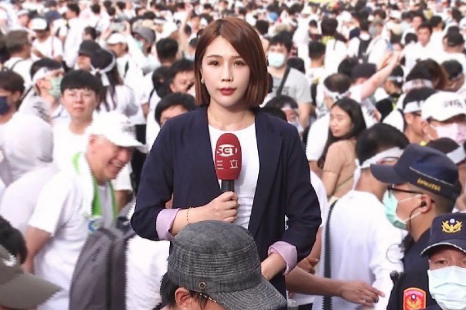 馬郁雯自2016年加入三立電視台擔任記者。圖／翻攝自馬郁雯IG