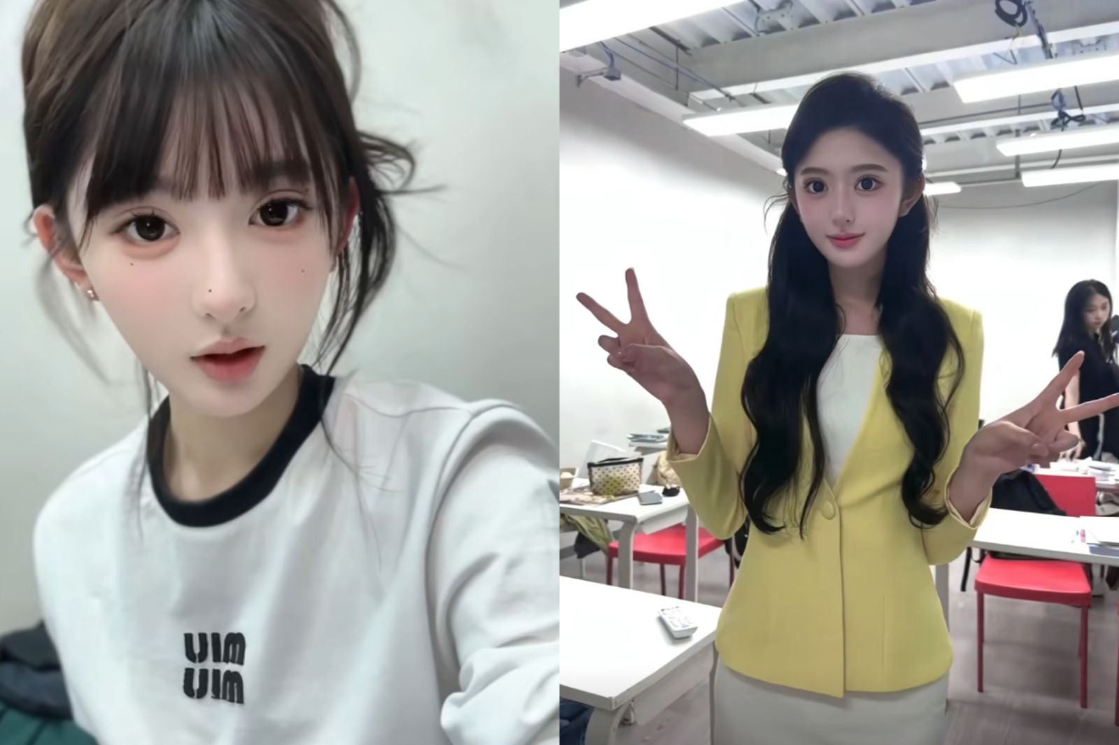 美到被要求卸妝5次！女學生「新聞播報」考試爆紅　高顏值還是個學霸
