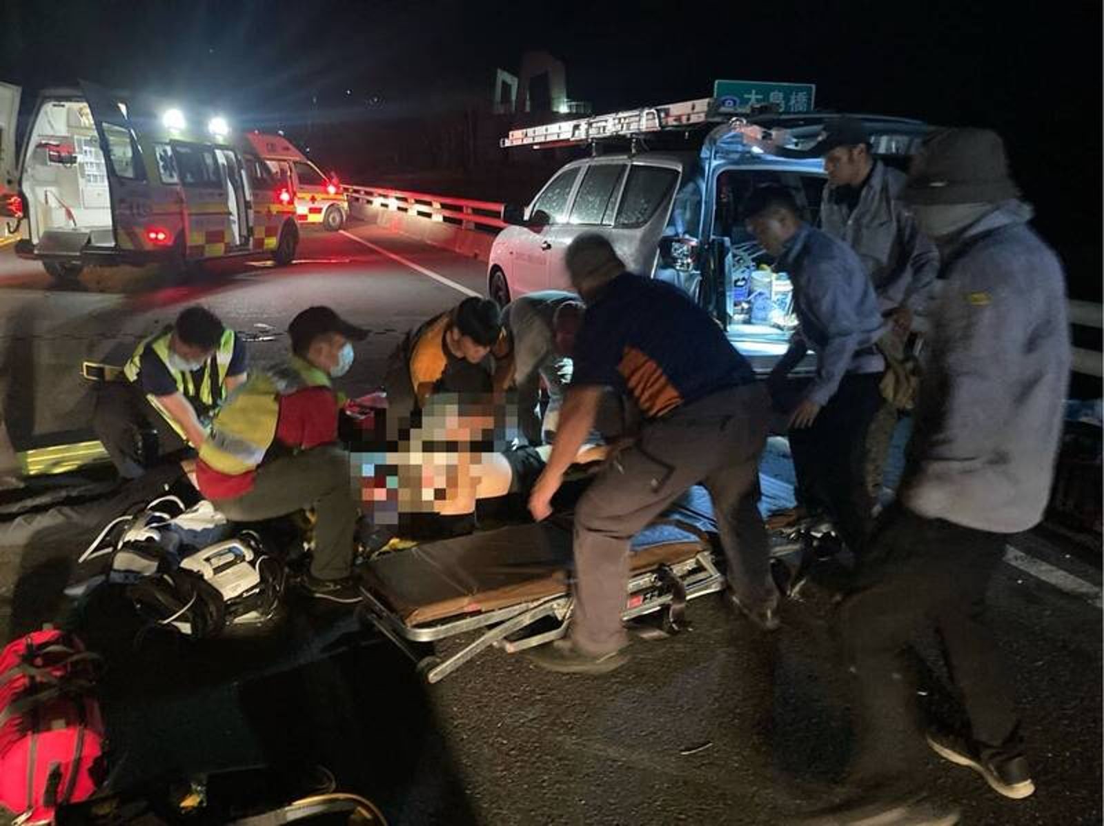 晚餐還掛車上...台東夫妻離家200米撞工程車雙亡 不久前才剛送走愛女