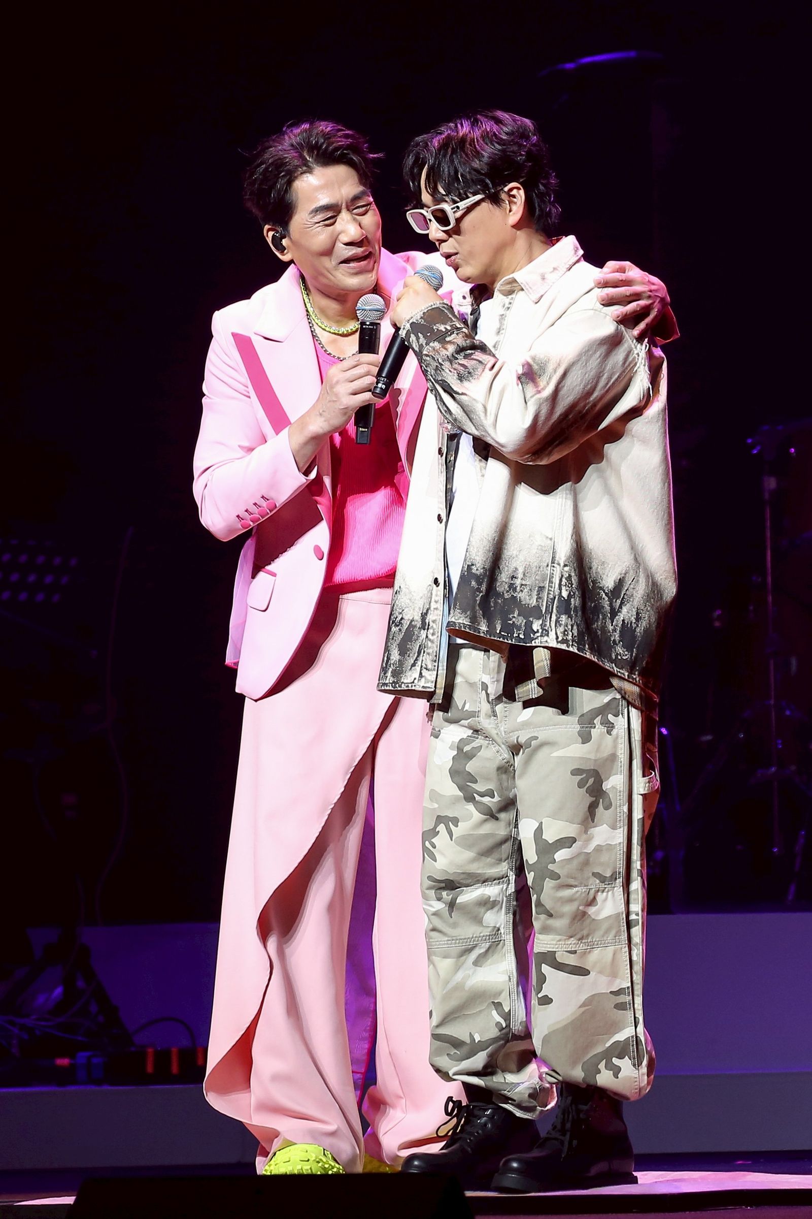 蕭煌奇31日演唱會邀請羅時豐同台合唱。李鍾泉攝