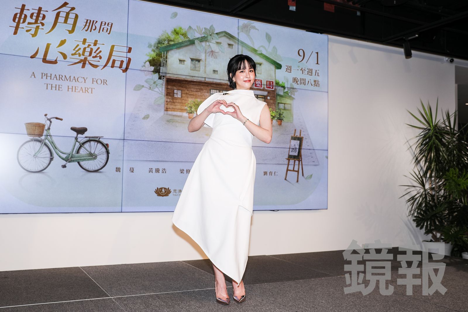魏蔓形容自己母愛強烈。鄒保祥攝