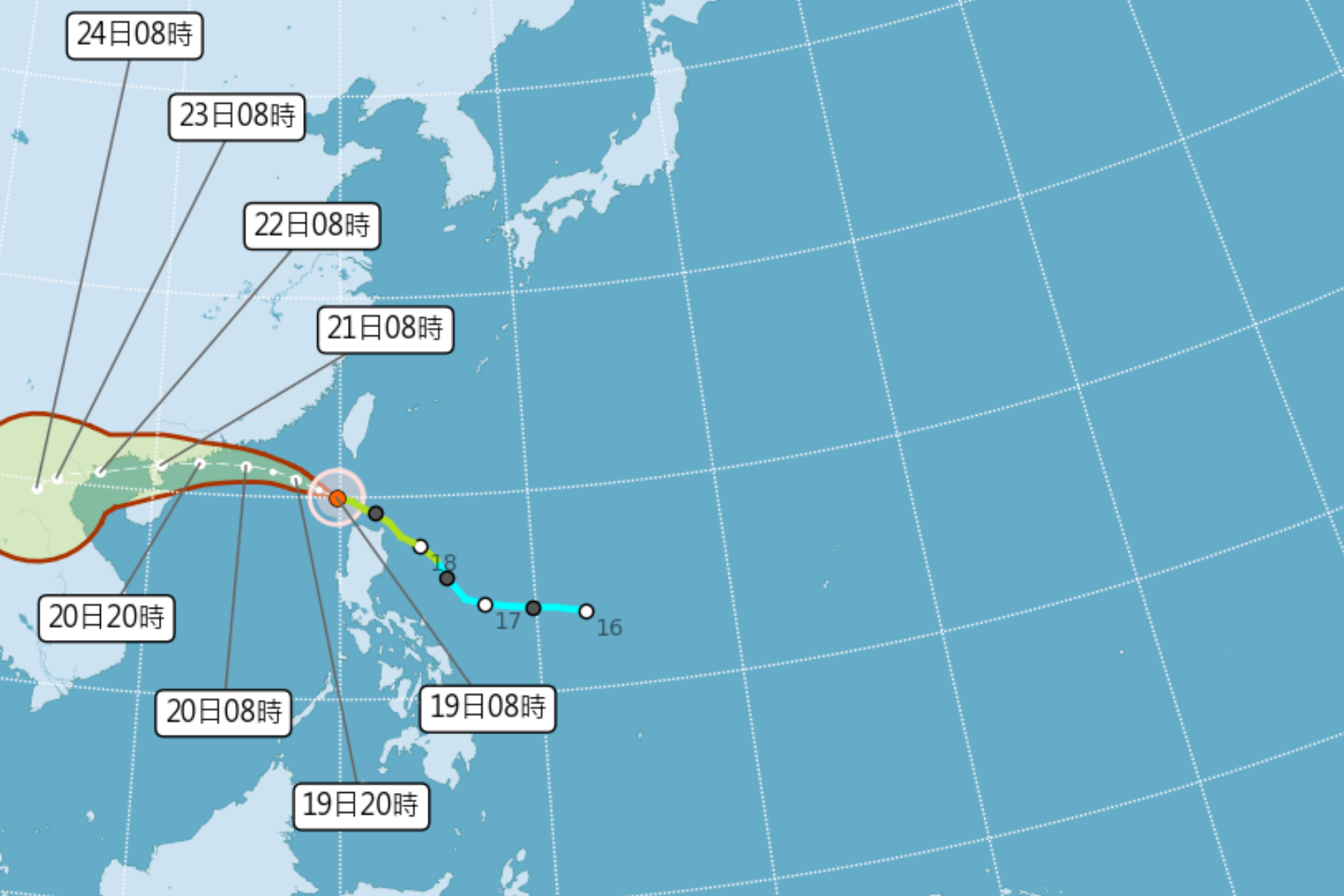 薇帕可能變中颱！大豪雨狂轟10縣市　最快「這時間」解除海警