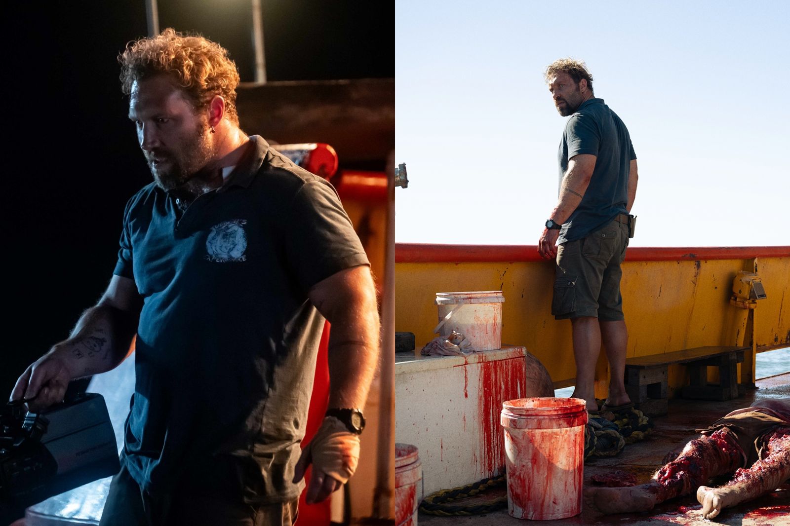 海上最大惡夢　動作男星化身殺人魔與鯊魚虎視眈眈