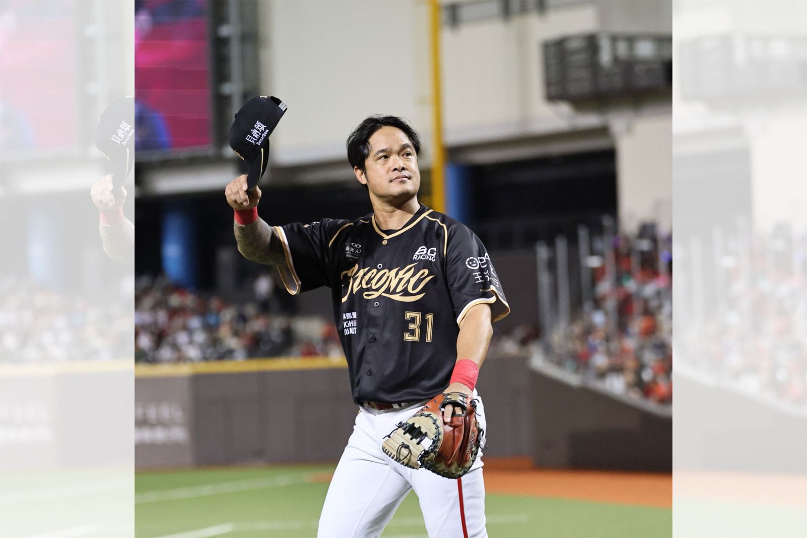 「大師兄」林智勝引退義賣球衣創中職紀錄　總額破118萬全捐公益