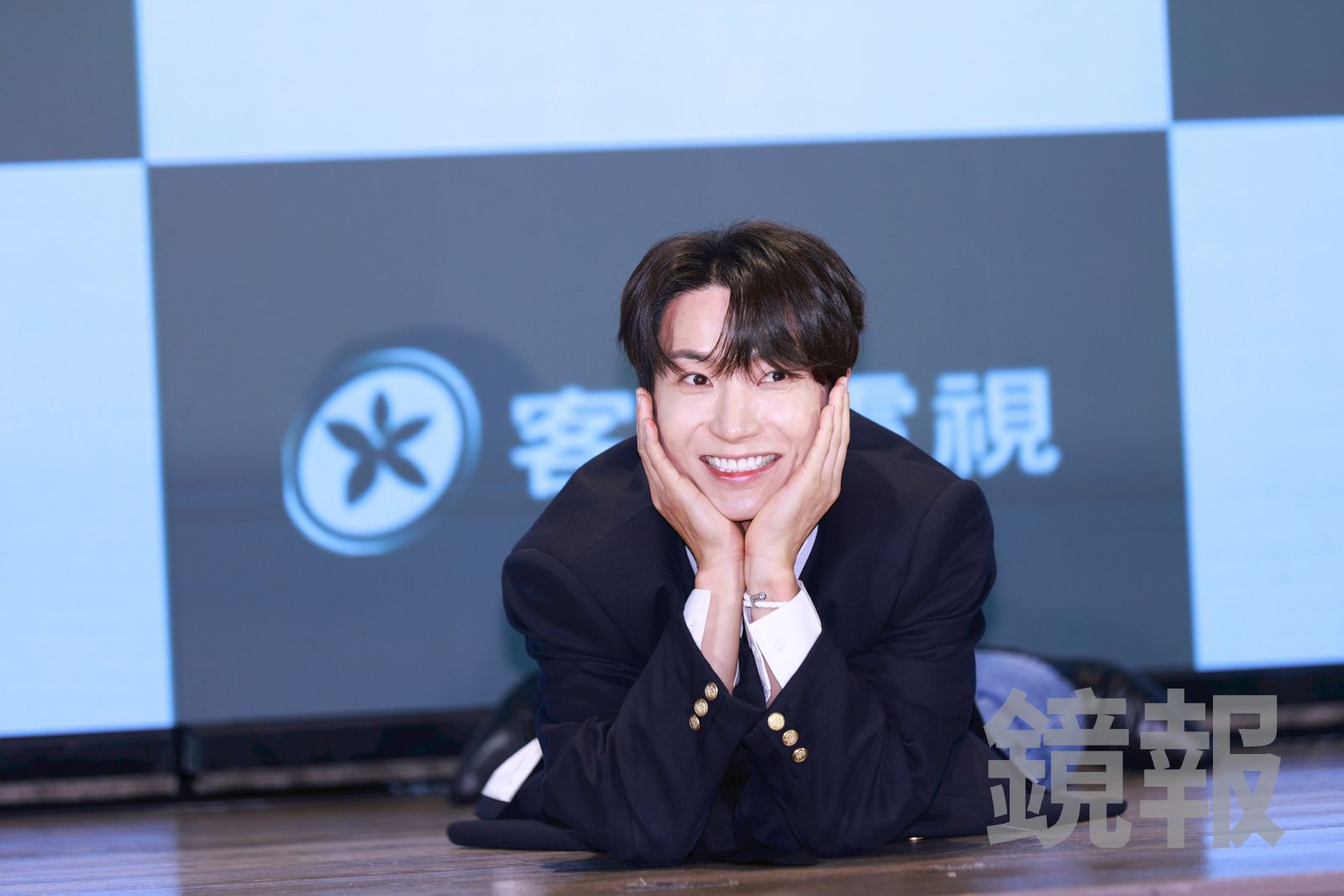 利特出席《客家廚房2》開播記者會。劉耀勻攝