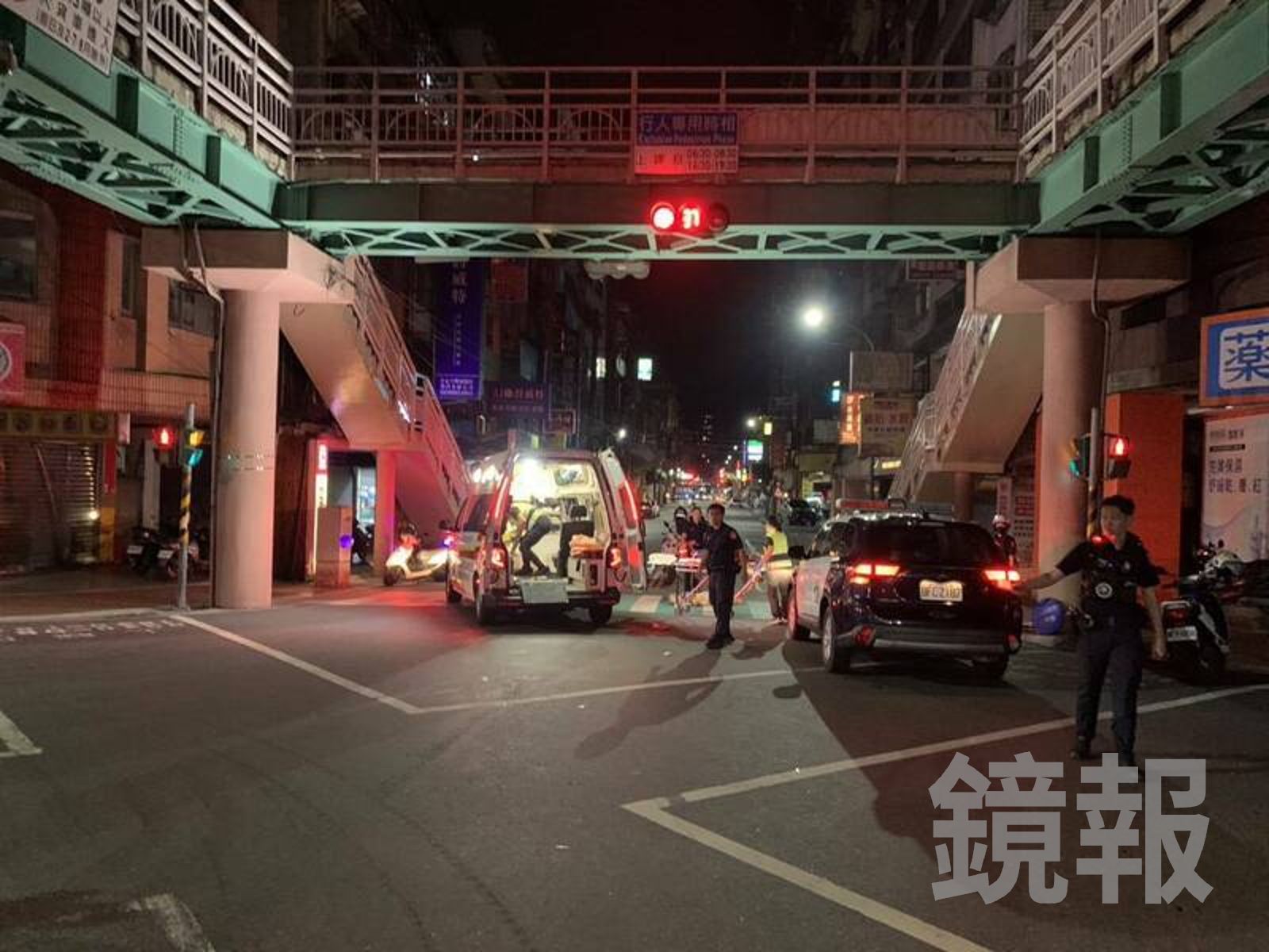 抓到了!昨凌晨撞死8旬婦 肇逃駕駛今夜落網