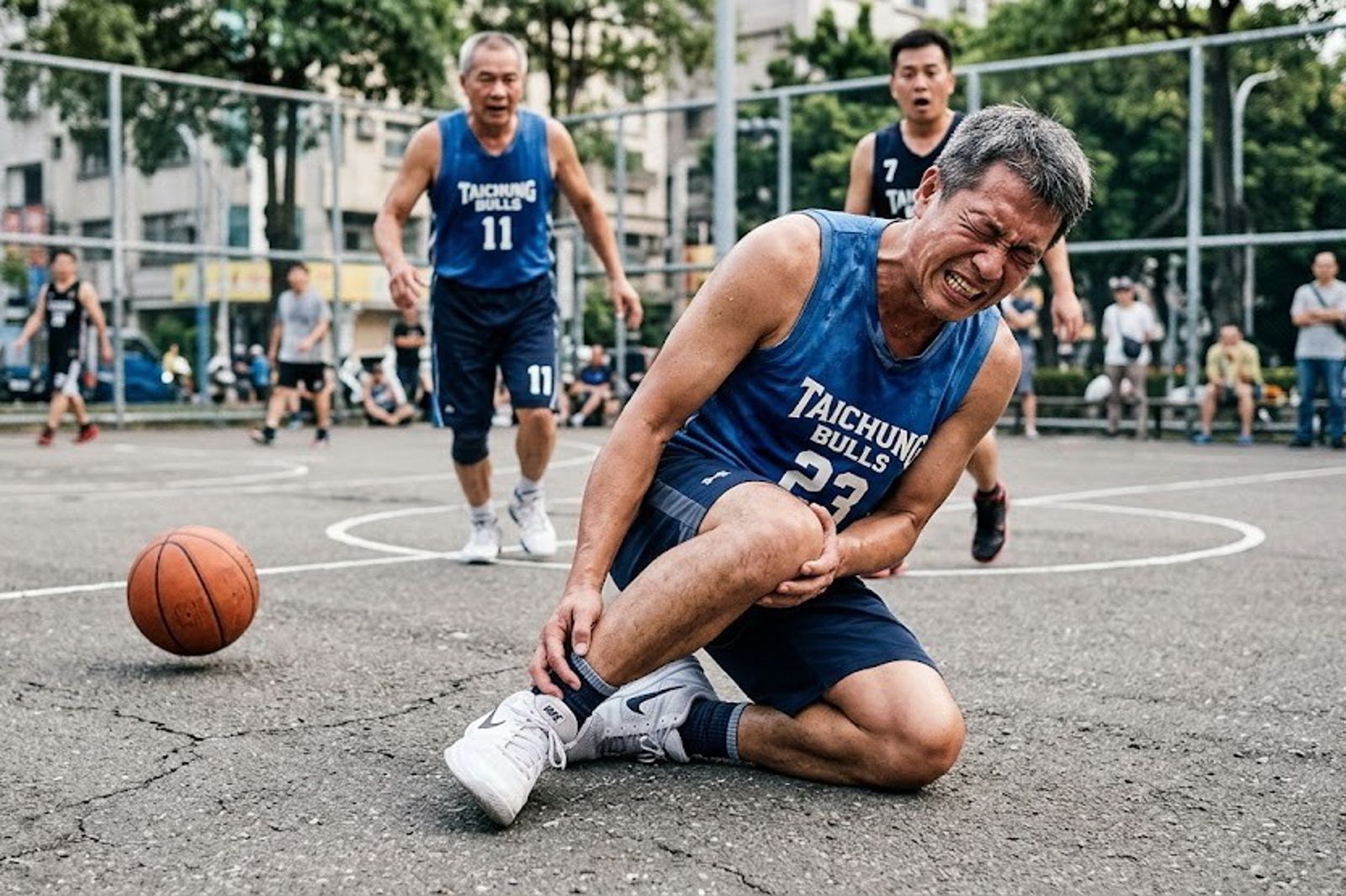 欠的終究要還!55歲老球皮「翻腳刀」新舊傷連環爆 靠這療法拚重返球場