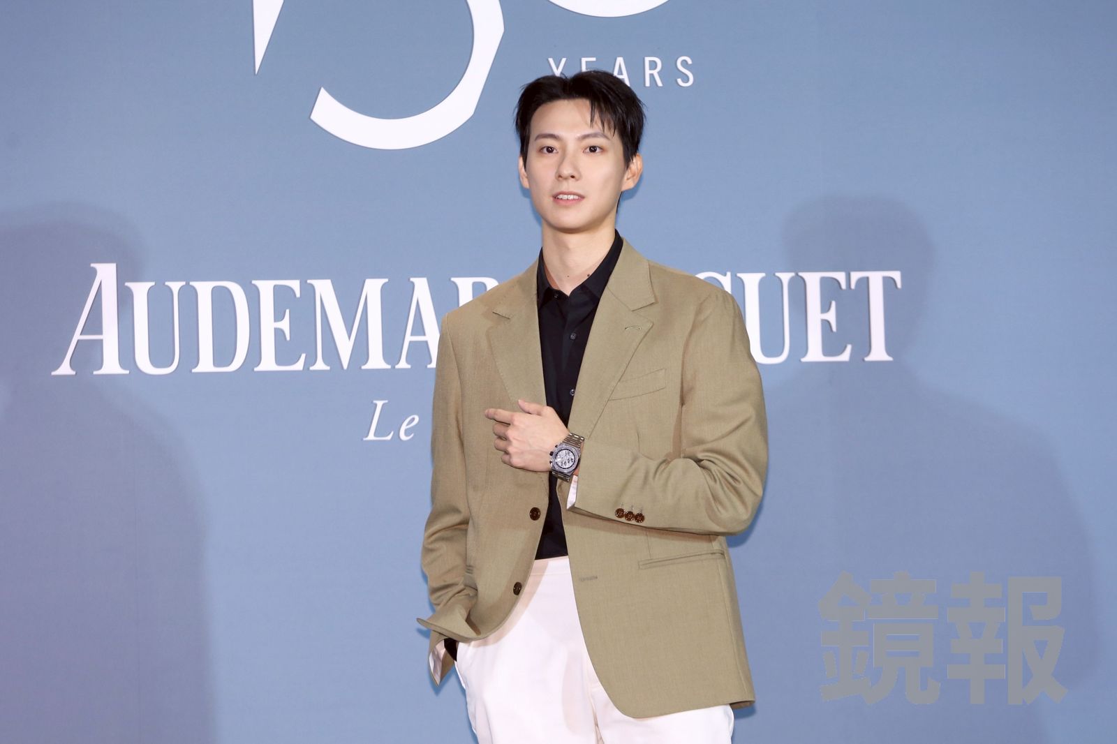 彭千祐即將擔綱金馬獎星光主持人,直呼今天的活動讓他能放鬆一下。李鍾泉攝