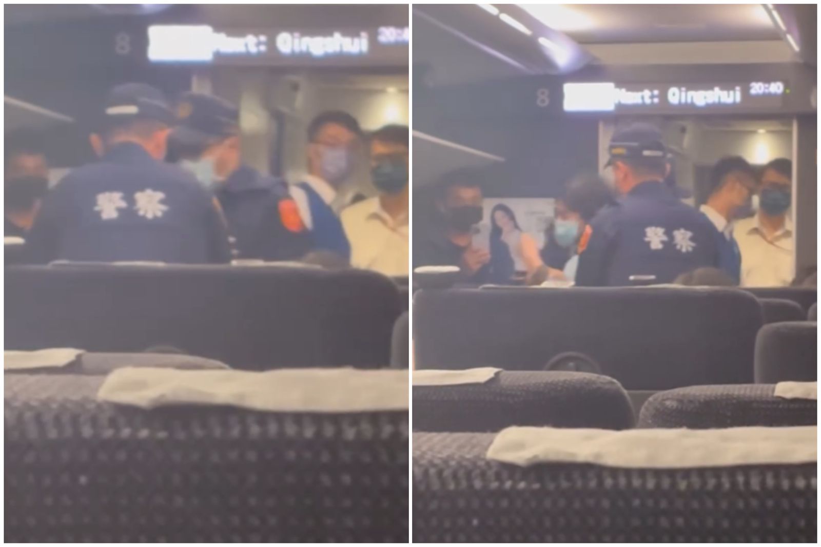 大媽搭自強號「買錯票」又硬佔位 遭警察拖下火車!狂喊救命