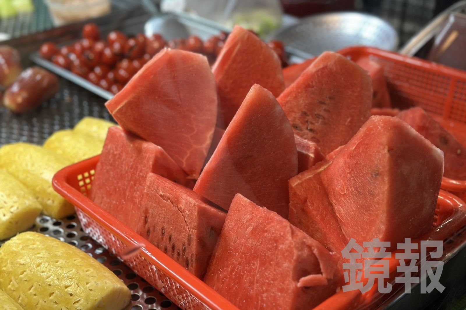 當天的西瓜雖然沒這麼甜,但脆度佳,沒有發酸問題。