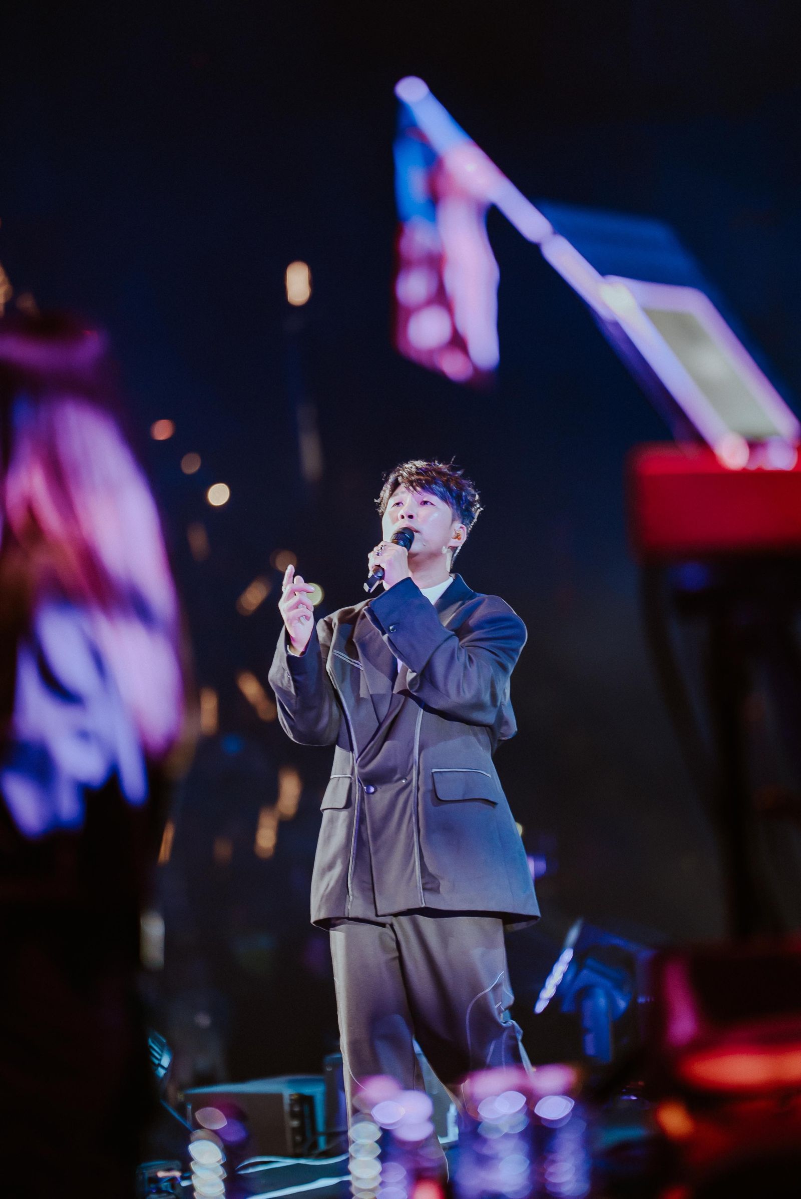 陳威全日前在雲頂開唱。上行娛樂提供