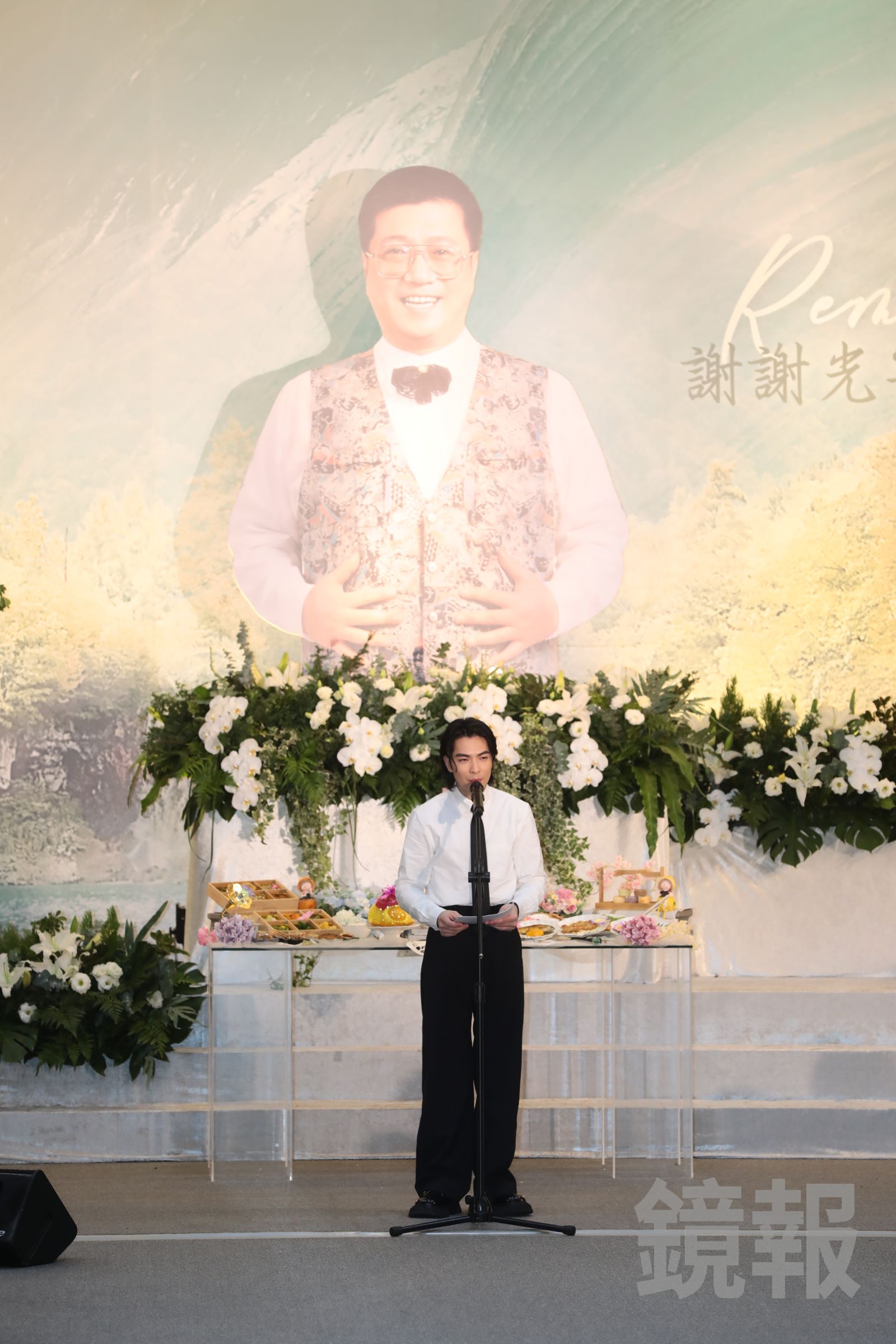 蕭敬騰想被岳父林光寧罵。林煒凱攝