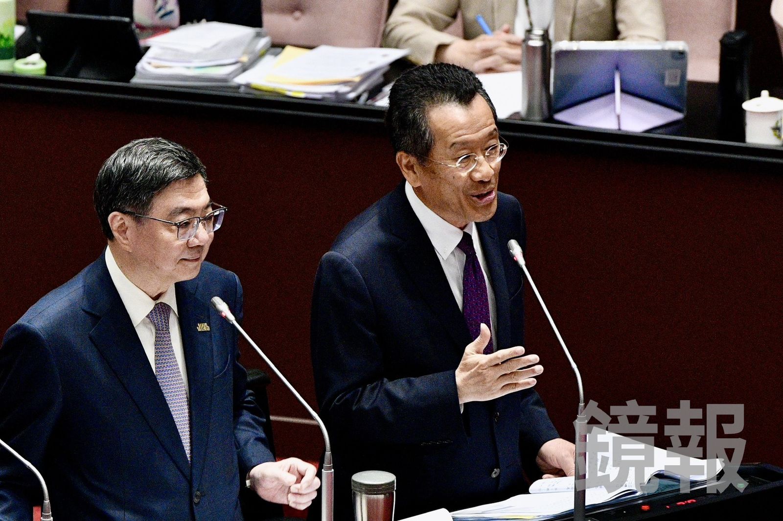 為軍購流程和馬文君唇槍舌戰 顧立雄以M1A2T為例:美方待我們不薄