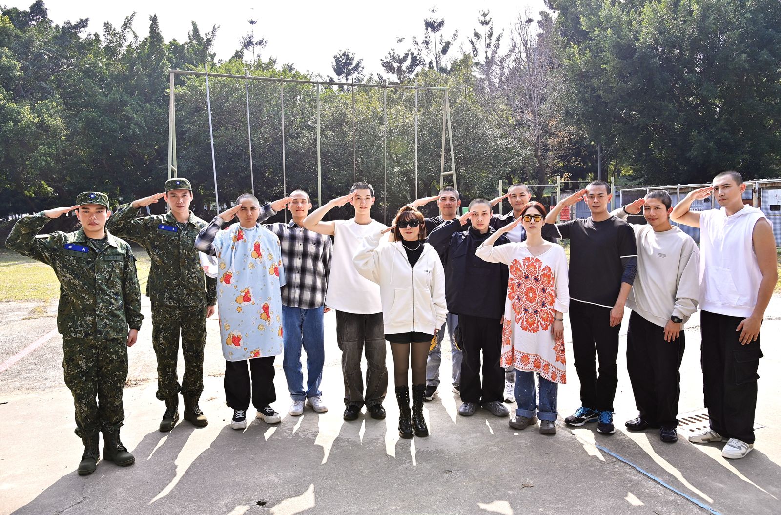 《九條好漢在一班》收視開紅盤。台視提供