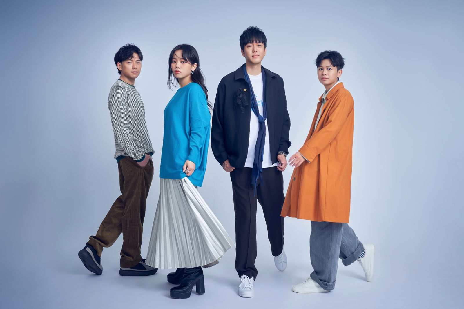 守夜人參與《滾石撞樂隊2》改編陳綺貞〈躺在你的衣櫃〉。滾石唱片提供