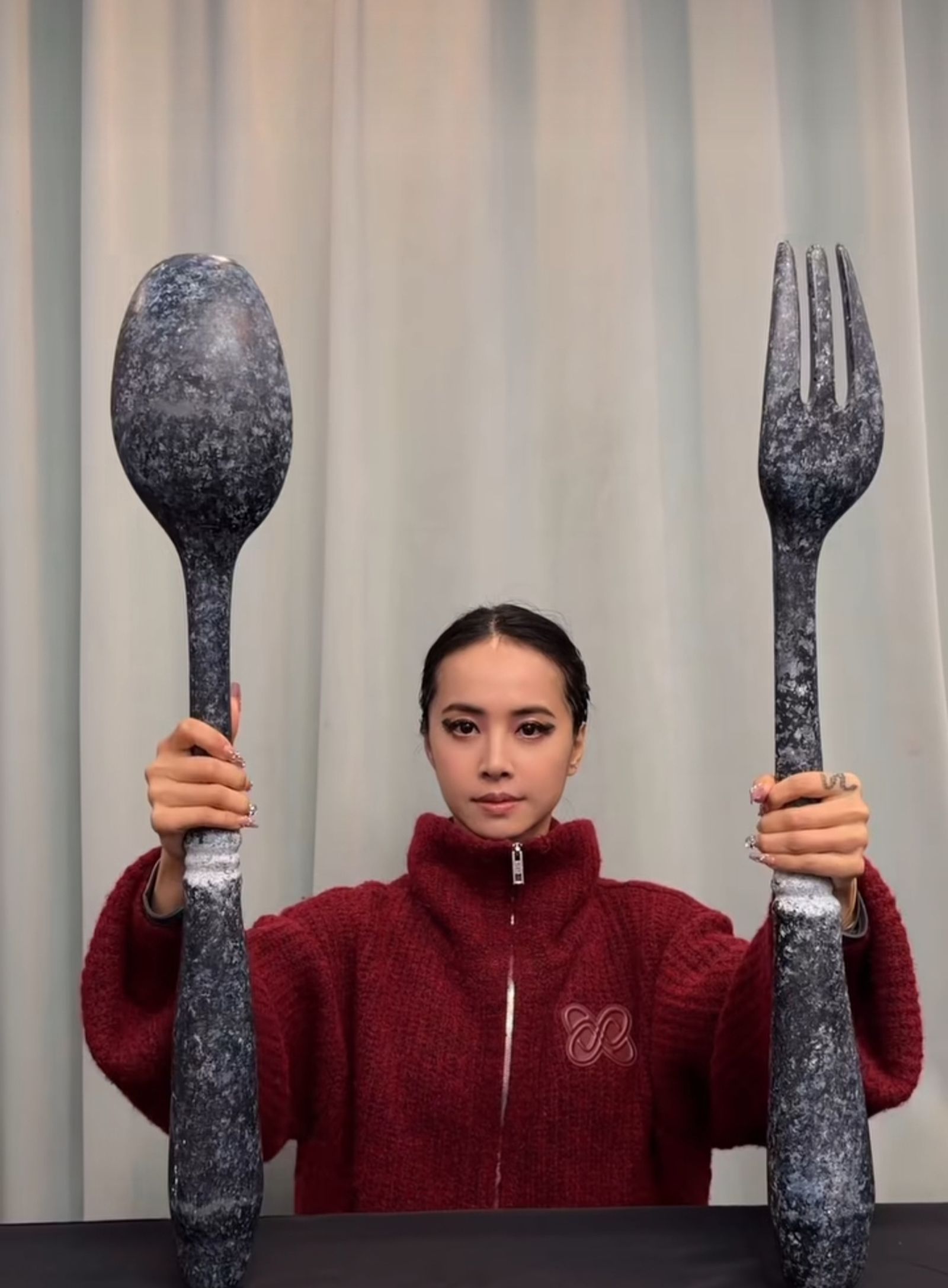 蔡依林的影片讓網友笑翻。翻攝jolinlove520_jfc IG