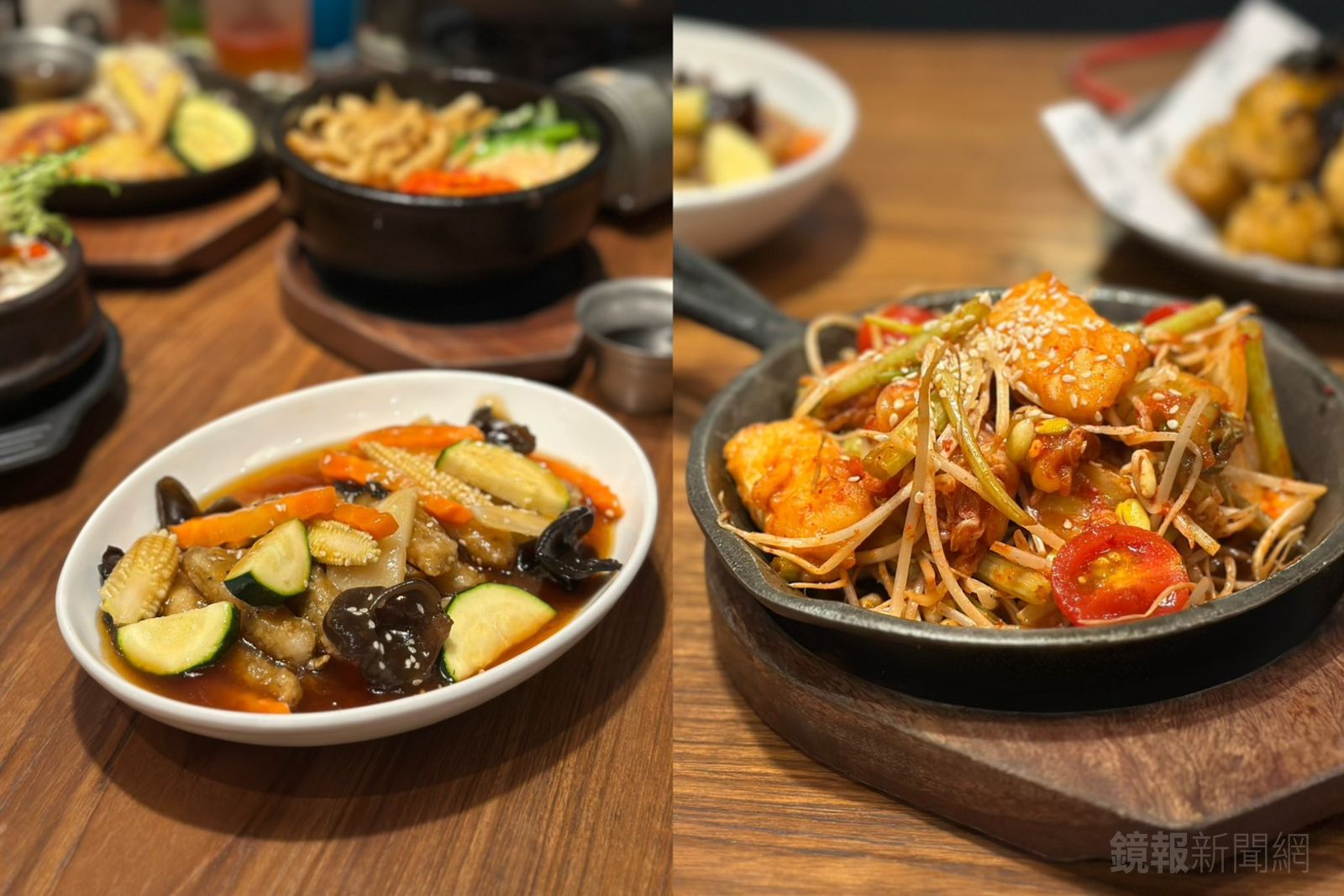 韓式糖醋肉、辣炒魷魚居然都變素的！YACHE新菜太有梗