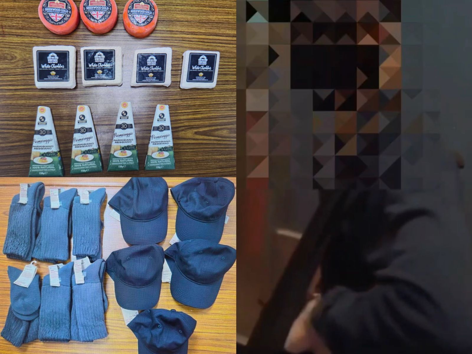 無業男「零元購」無印良品衣襪 捷運站忘我查看戰利品...秒遭鷹眼警鎖定