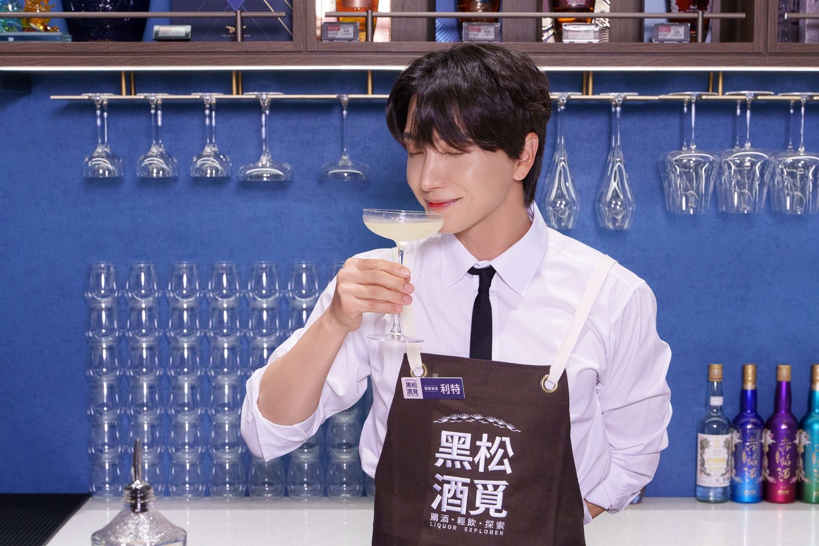 SJ利特出差台灣1天趕2場！　帥當調酒師：下次帶成員來