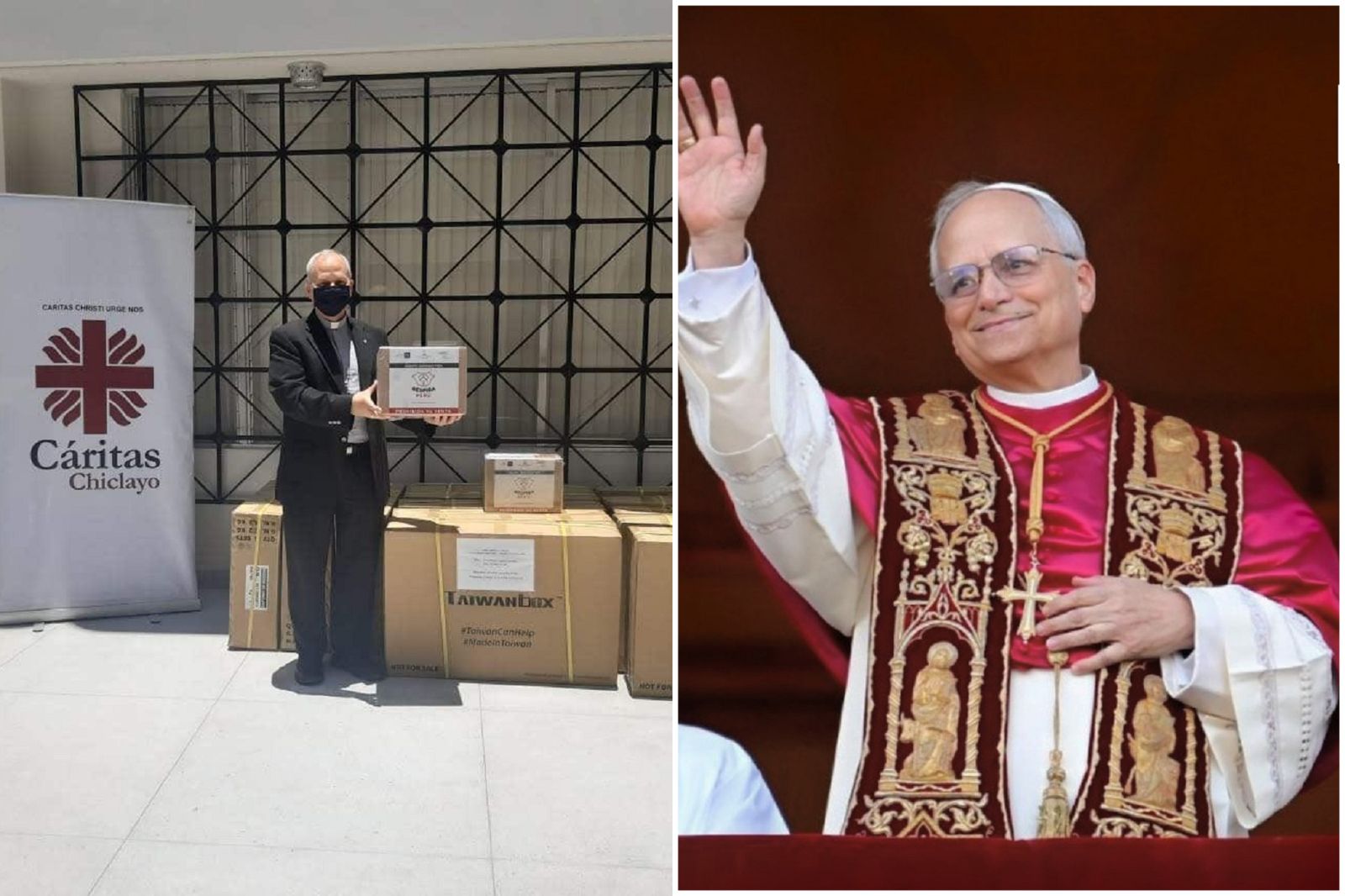 上帝的安排！5年前疫情接受屏東醫療物資的神父　如今是教宗良十四世
