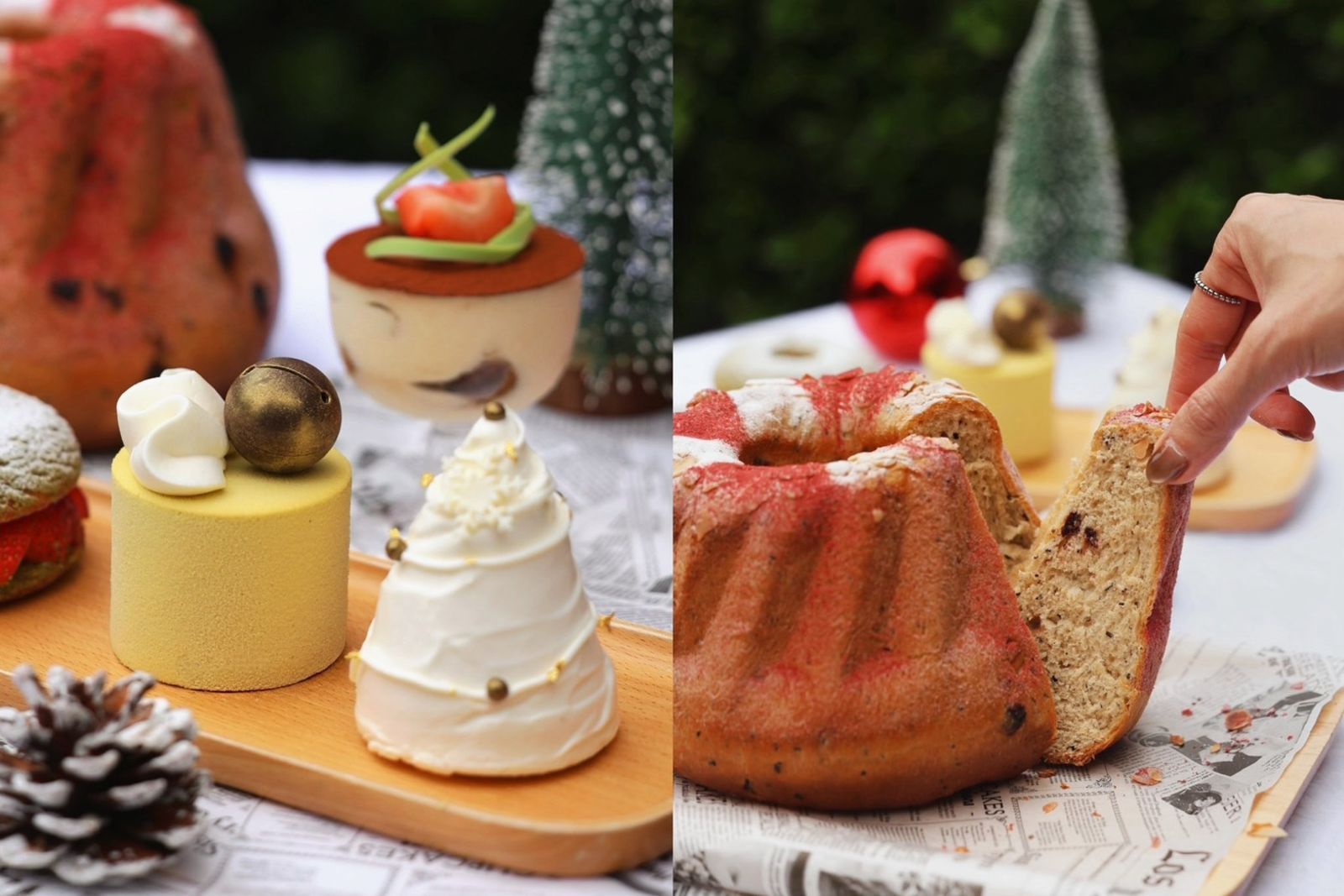 耶誕節不只吃潘娜朵尼！老爺小花園推咕咕霍夫、白雪聖誕樹