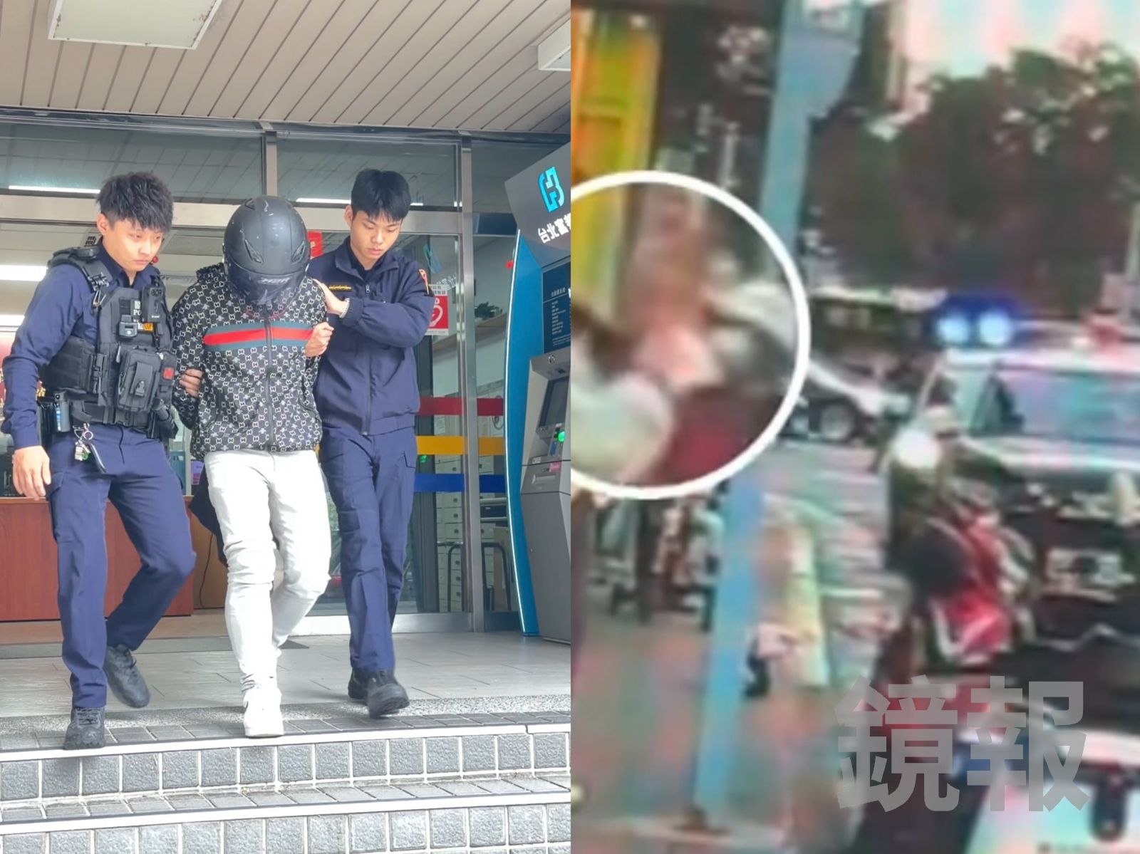 無照毒駕撞飛2騎士被移送竟穿GUCCI外套　民眾現場「拍手叫好」