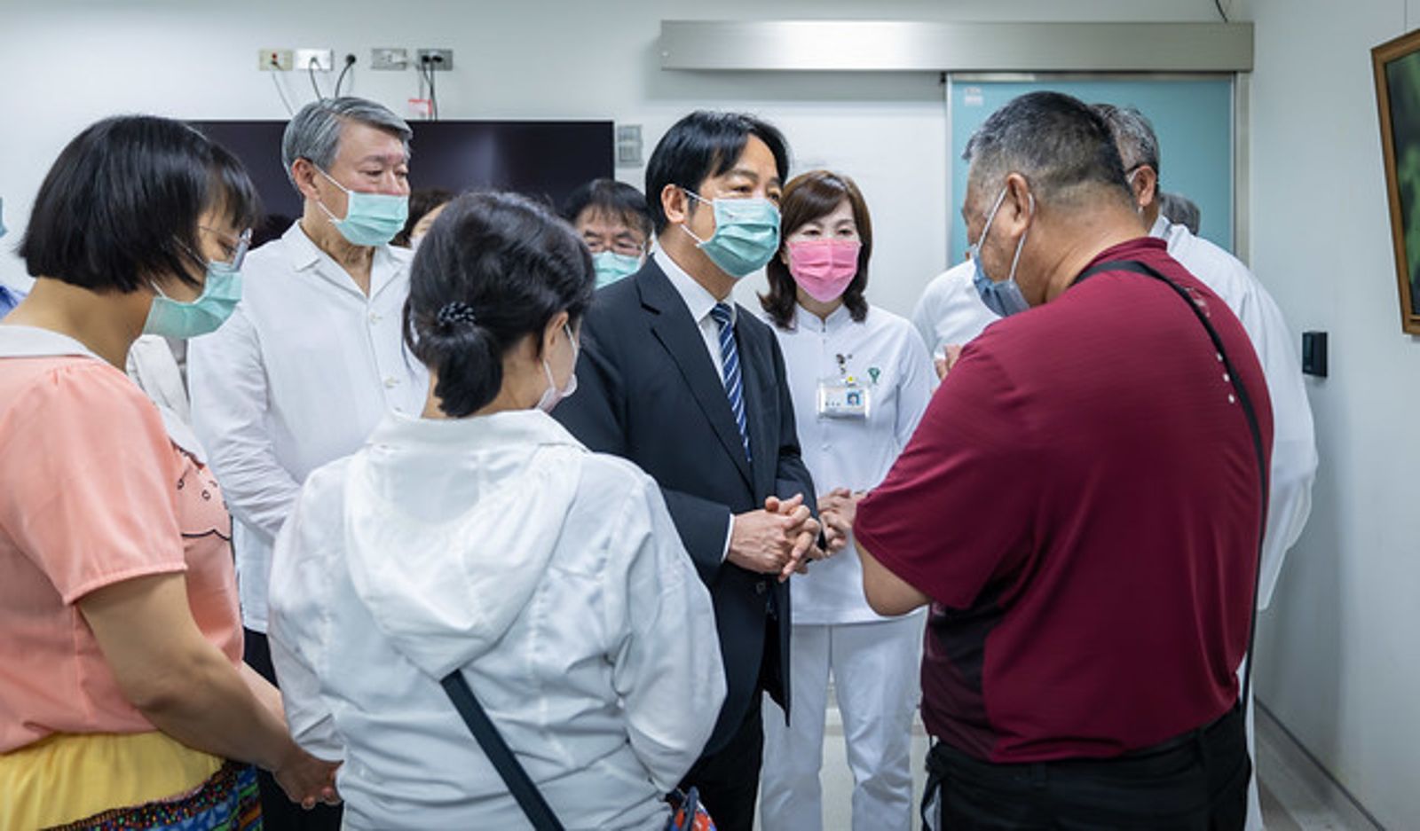 台電員工遭電擊今拔管器捐　賴清德將頒褒揚令：愛台灣精神與我們同在