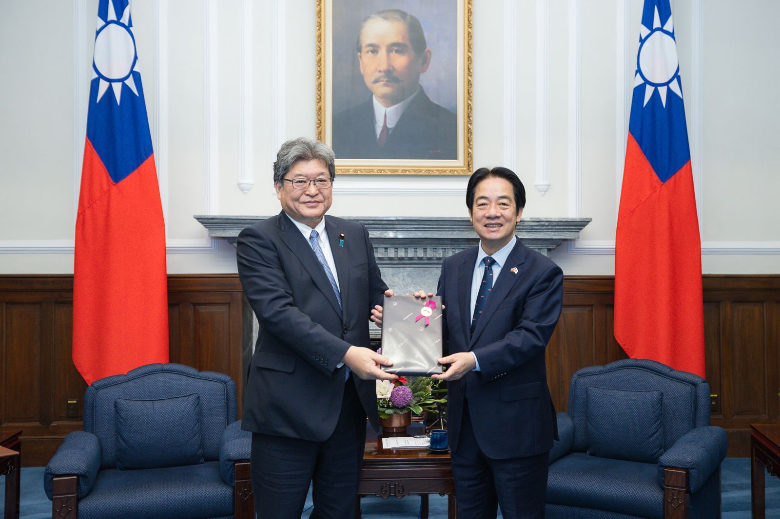 自民黨代幹事長萩生田光一來台訪賴清德　提民調樂喊「台日關係史上最佳」