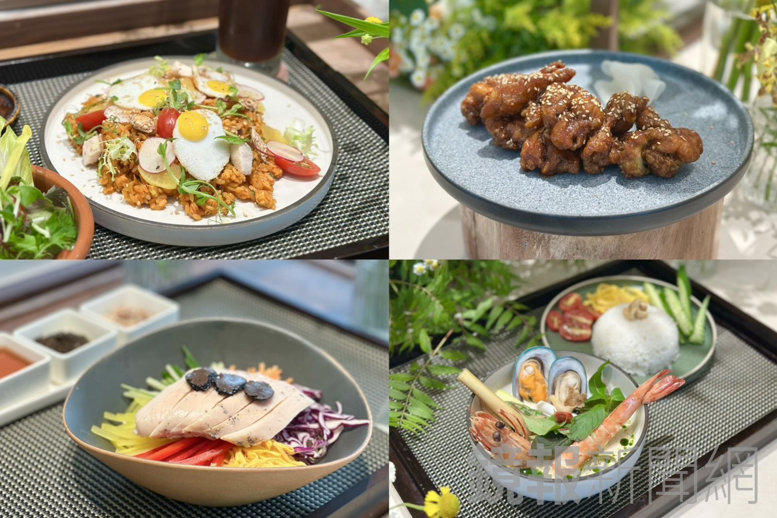 台北大巨蛋美食新熱點!「板石咖啡廳」點雙主餐就送韓式炸雞