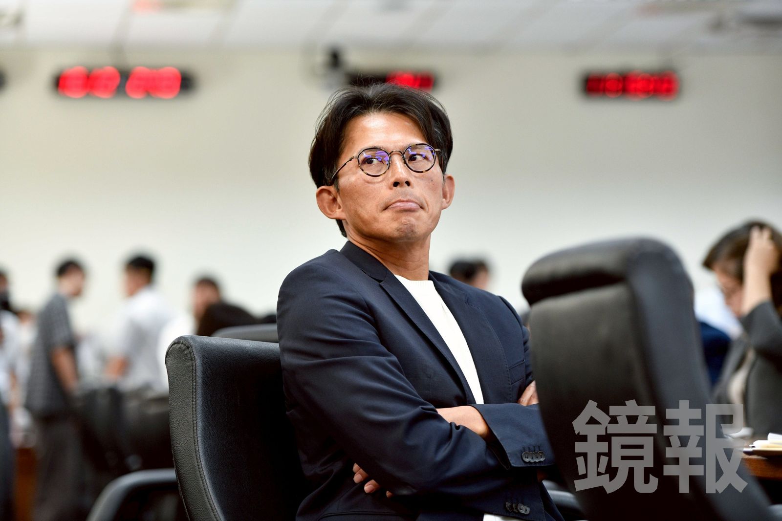 黃國昌成為立委之後,政媒不分的問題,引發議論。攝影/李智偉