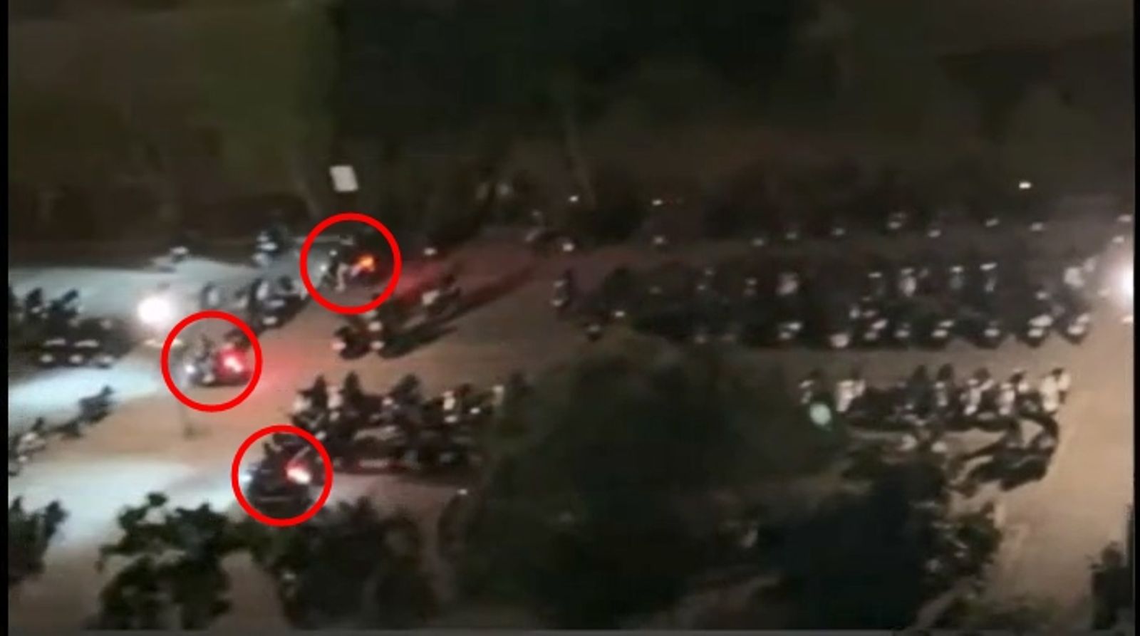 東海大學停車場淪賽車場?3騎士競飆炸街如校園版《玩命關頭》