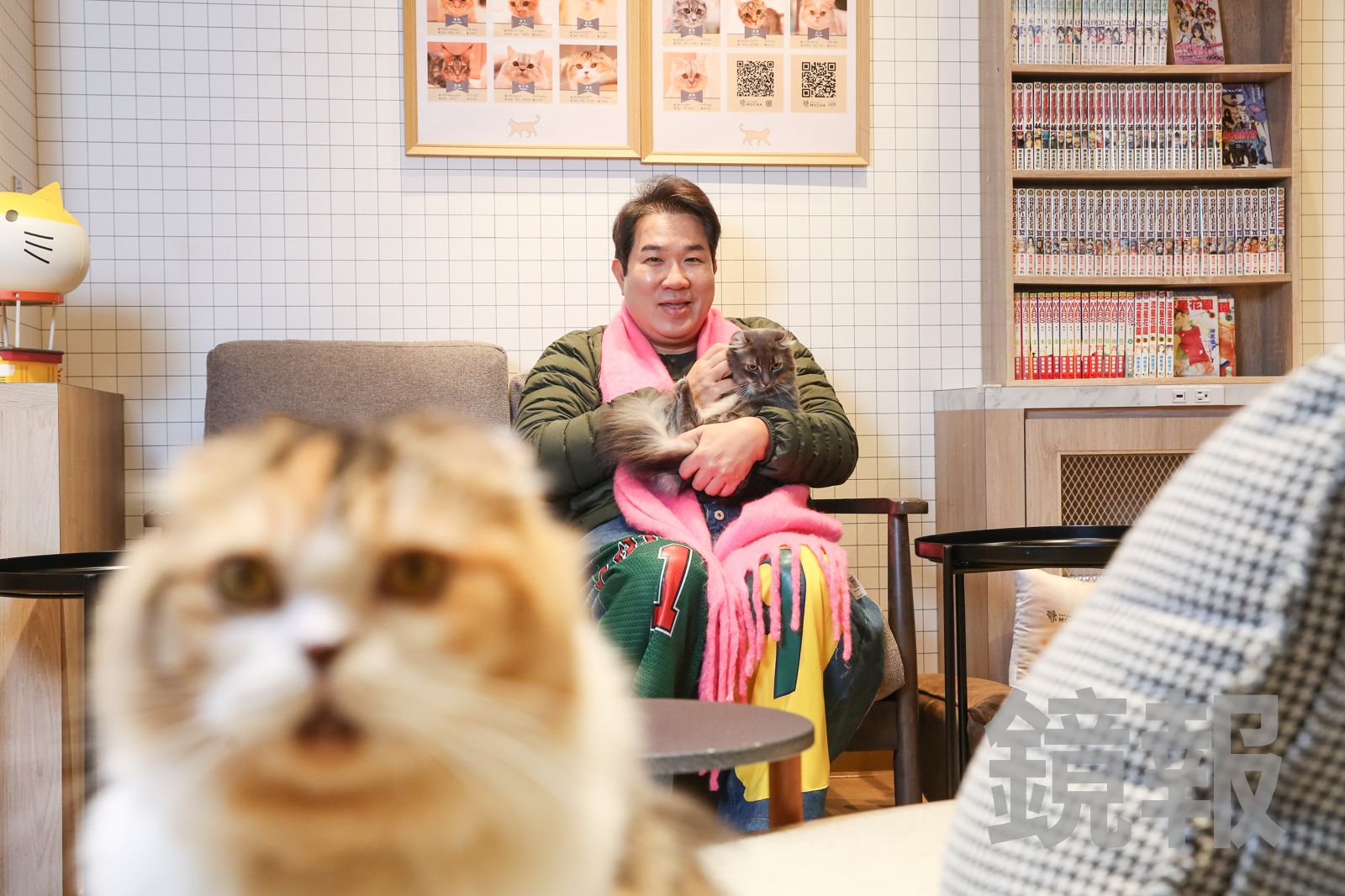 獨家／明星帶路走春！劉爾金貓咪咖啡廳今年擴店開第2間地點曝光　百貨公司內打造療癒空間過年不打烊