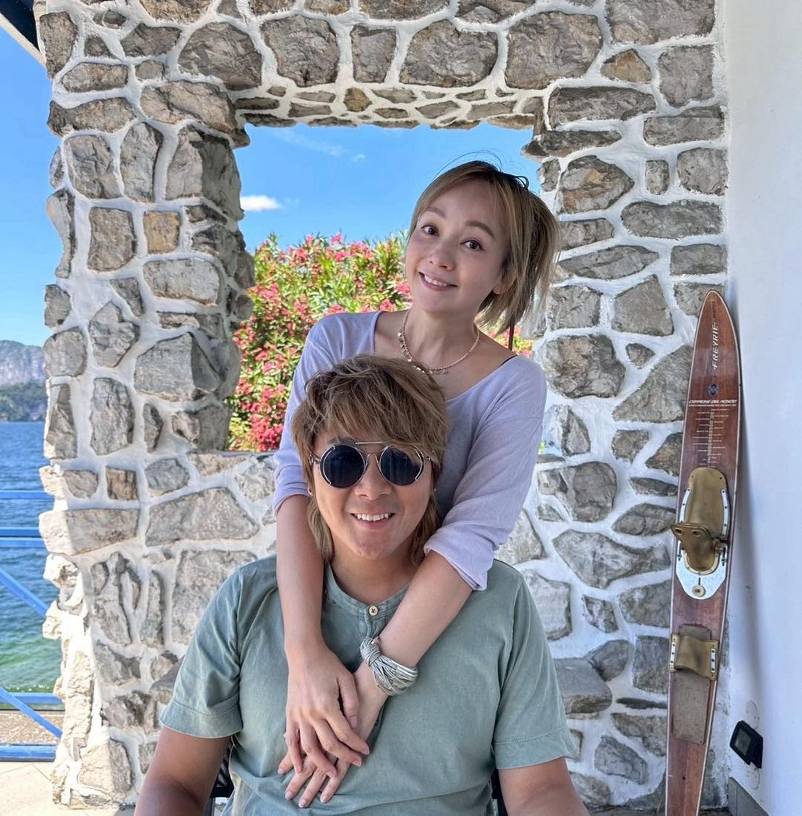 季芹和王仁甫當初愛得轟轟烈烈。翻攝王仁甫和季芹之永遠的芹仁臉書