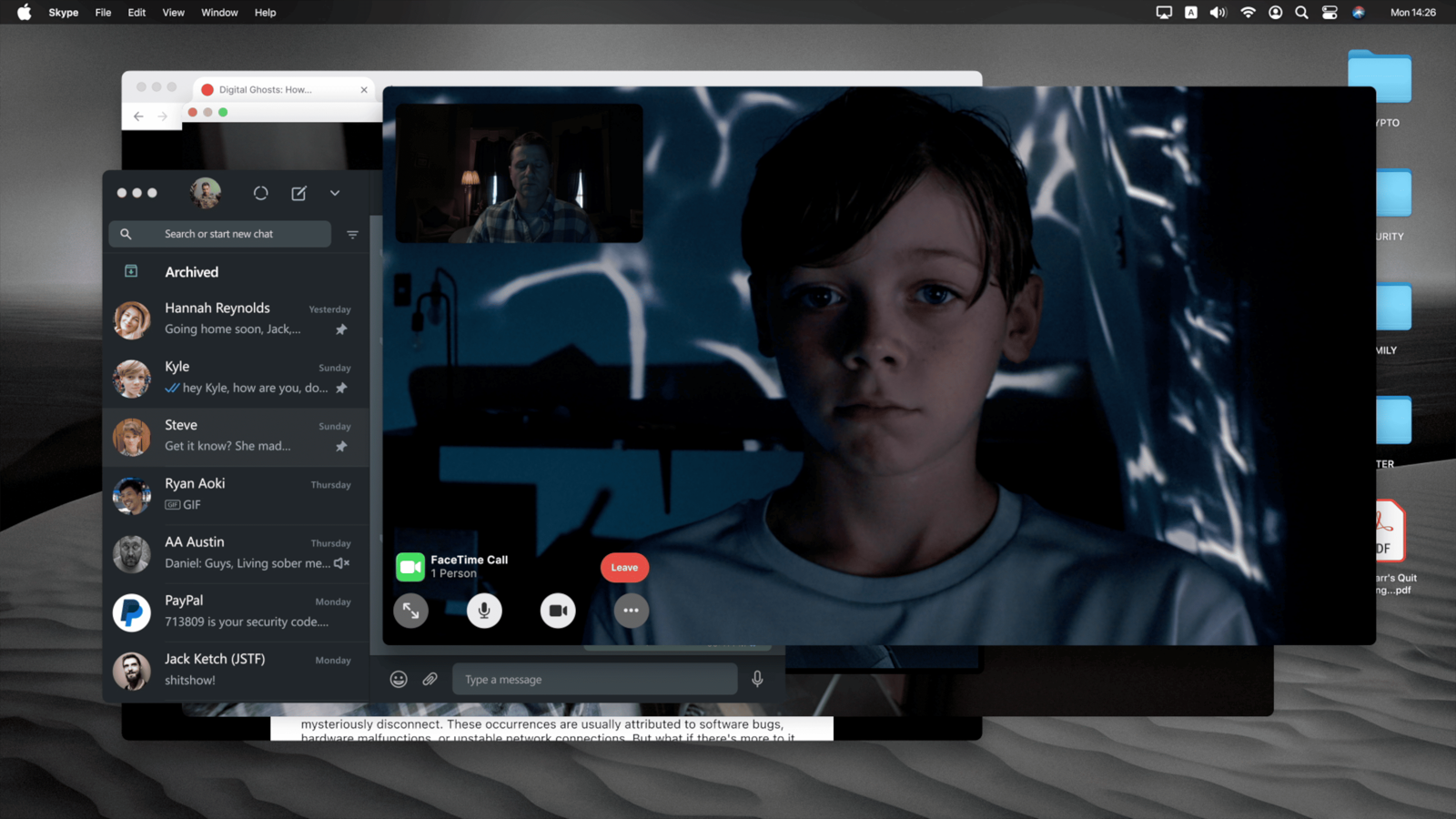 手機螢幕召喚出靈異現象　《怪譚搜索》全程視訊見鬼過程