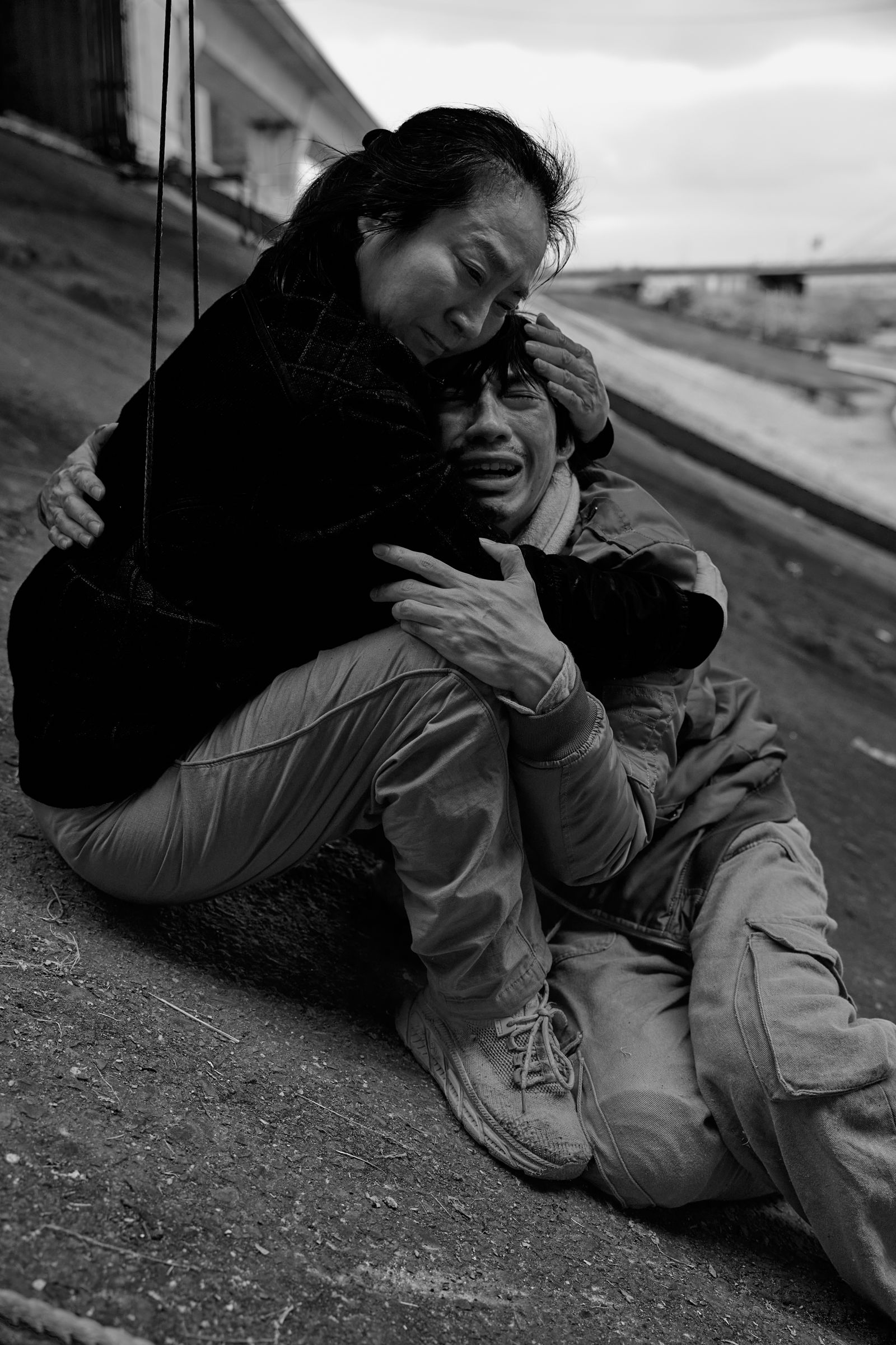 楊麗音（左）與洪毓璟（右）從陌生到宛如母子般親密。公視台語台提供