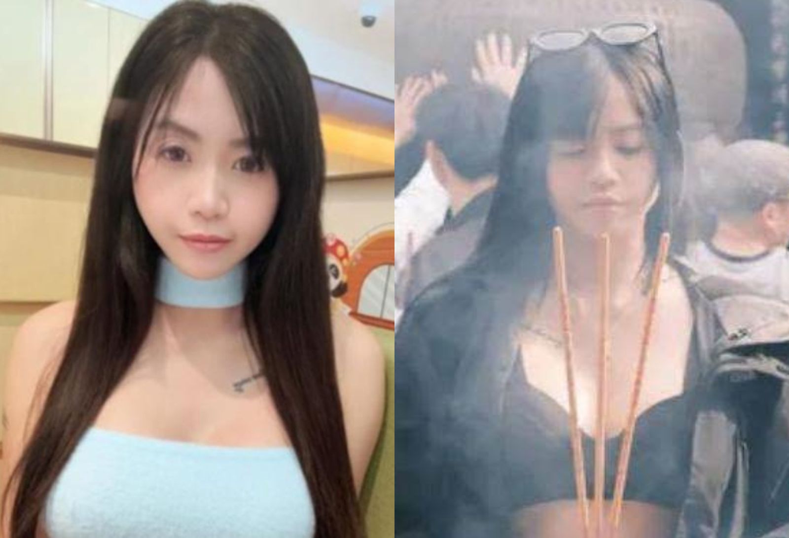 大馬網紅「穿內衣拜拜」遭砲轟!又被抓包「1舉動」惹怒網:騙神明無下限